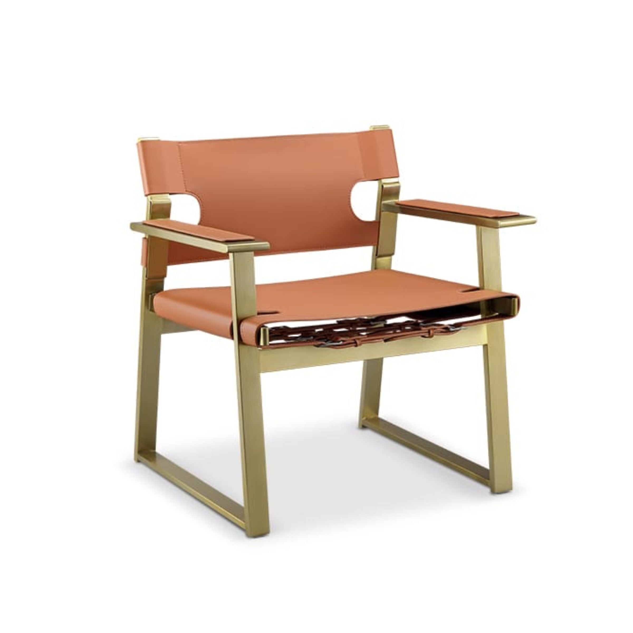 Pre-order 35 Days Delivery Recycled Leather Armchair BC631-1 -  Armchairs - ebarza Furniture UAE | Shop Modern Furniture in Abu Dhabi & Dubai - مفروشات ايبازرا في الامارات | تسوق اثاث عصري وديكورات مميزة في دبي وابوظبي