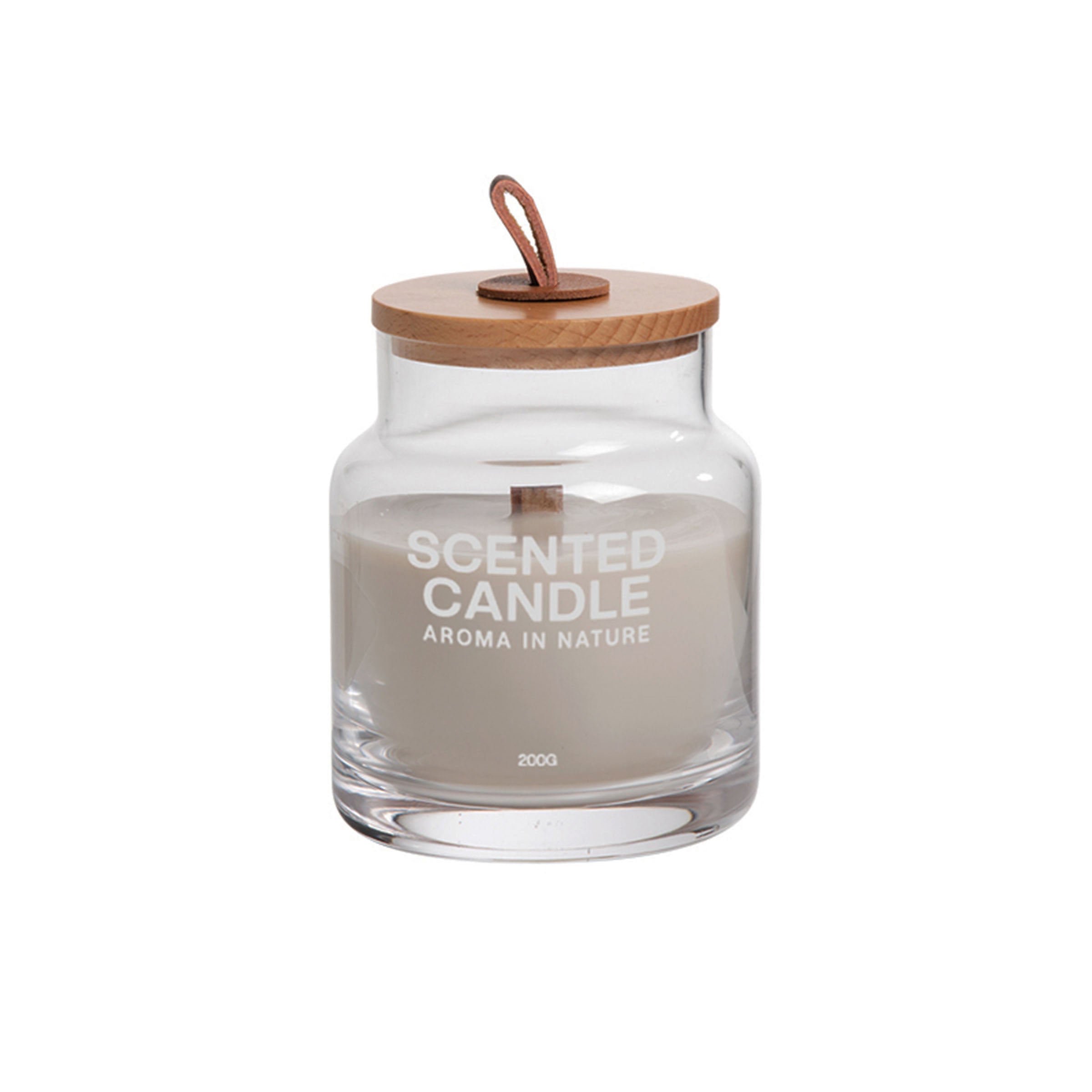 Relaxing Aromatherapy Candle in Glass Jar - Nature Scents FF-XY23009 -  Candles - ebarza Furniture UAE | Shop Modern Furniture in Abu Dhabi & Dubai - مفروشات ايبازرا في الامارات | تسوق اثاث عصري وديكورات مميزة في دبي وابوظبي