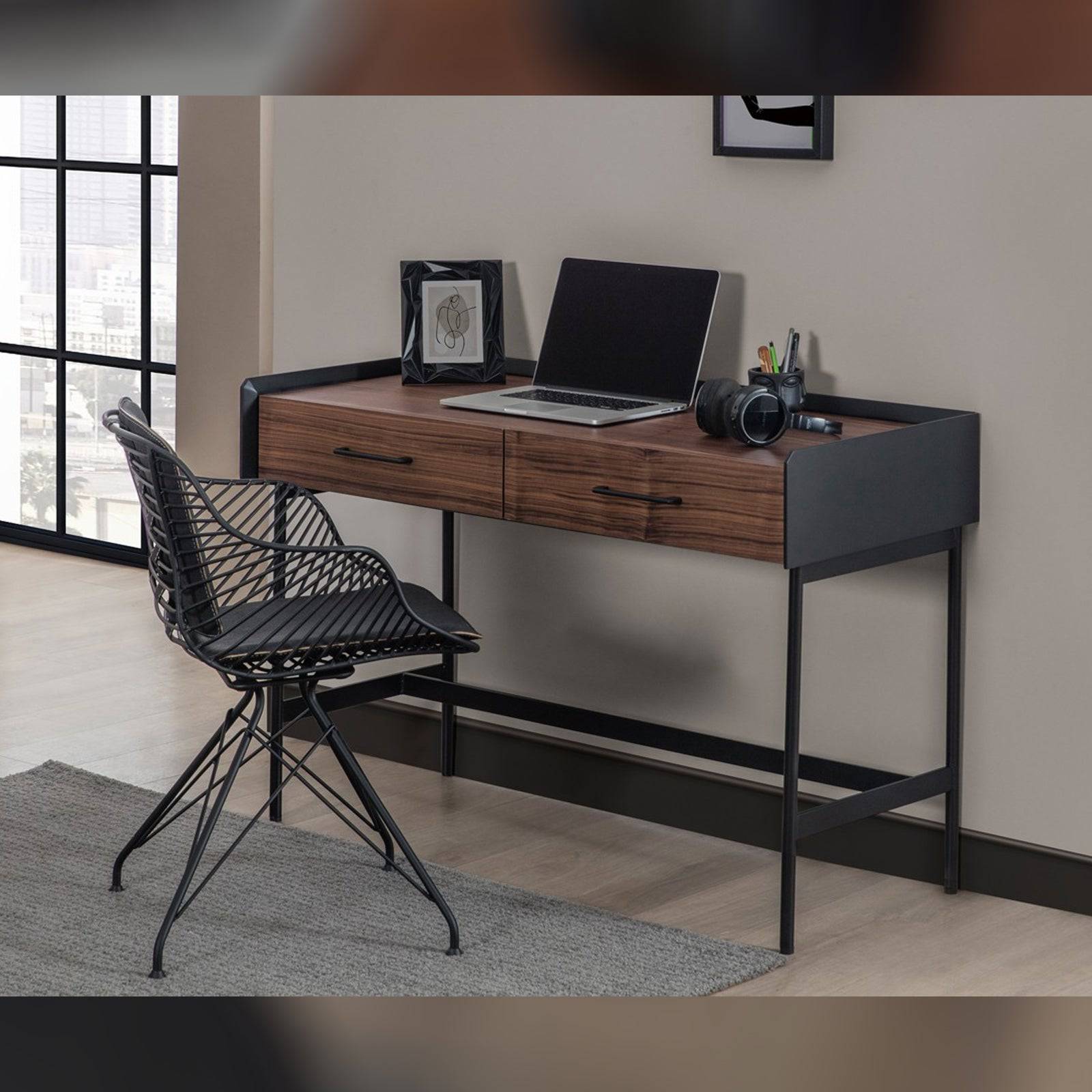 Rita Study Desk Rita-SD001 -  Office Desks | مكتب دراسة ريتا - ebarza Furniture UAE | Shop Modern Furniture in Abu Dhabi & Dubai - مفروشات ايبازرا في الامارات | تسوق اثاث عصري وديكورات مميزة في دبي وابوظبي