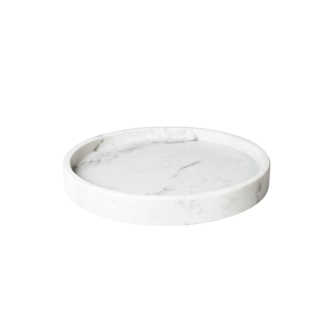 Round BEACON CHA880 tray with a smooth surface, ideal for serving or decorative purposes in a modern kitchen or dining area.