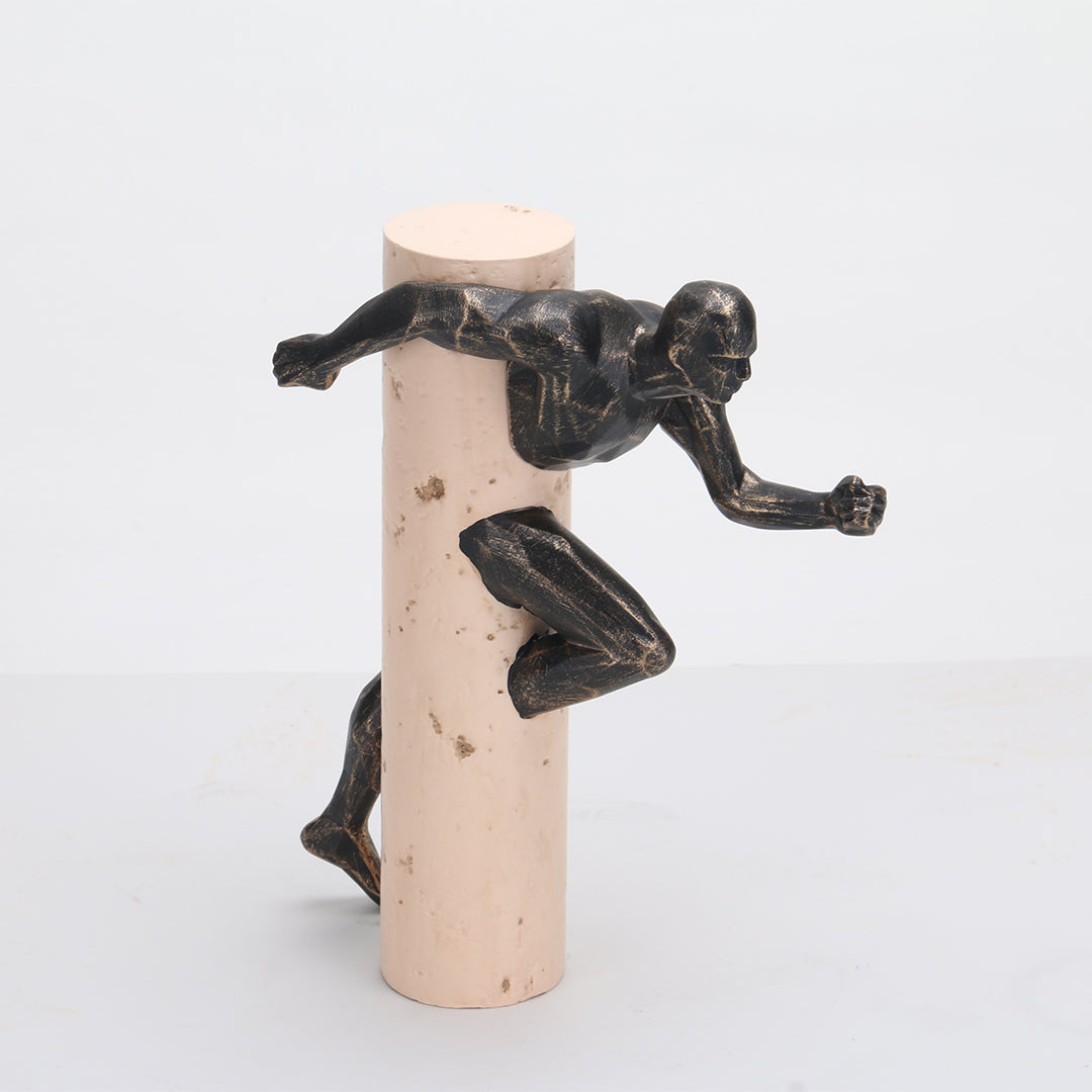 BEACON Running Man KA3123A home decor figurine, detailed sports-inspired sculpture for modern interior decoration