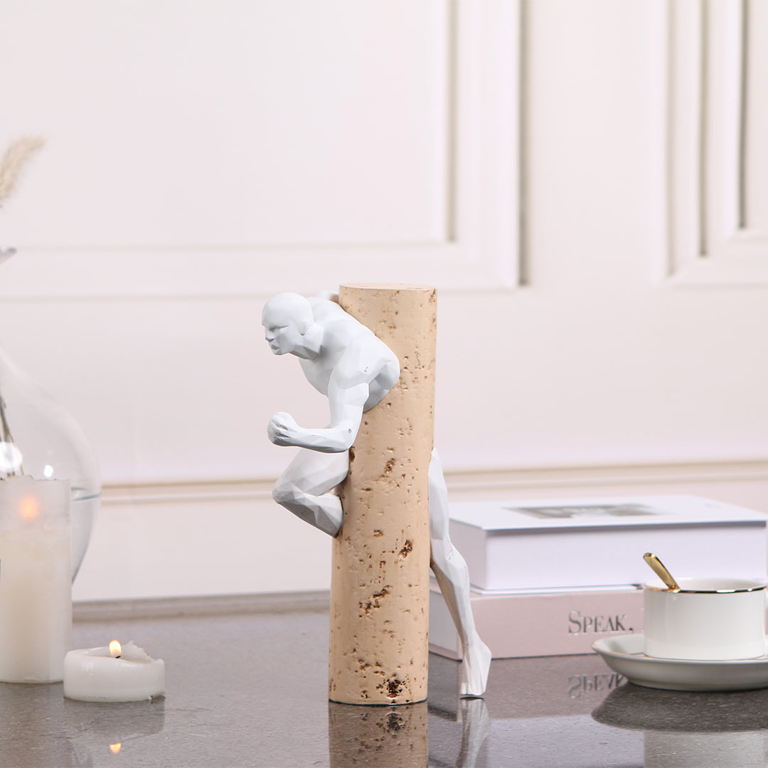 BEACON Running Man KA3123B home decor figurine, detailed sculpture of a running man for stylish interior decoration