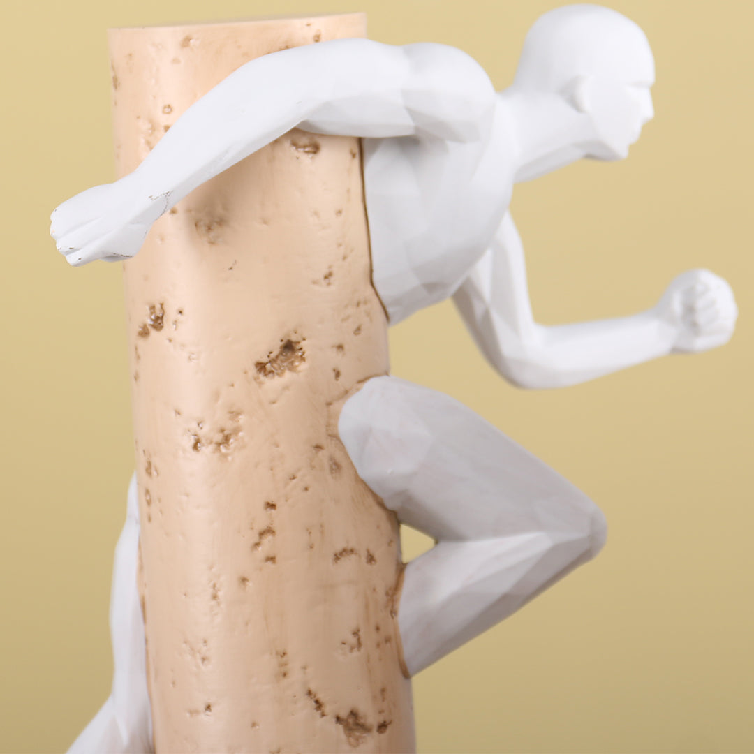 BEACON Running Man KA3123B home decor figurine showcasing a dynamic running pose, detailed craftsmanship.