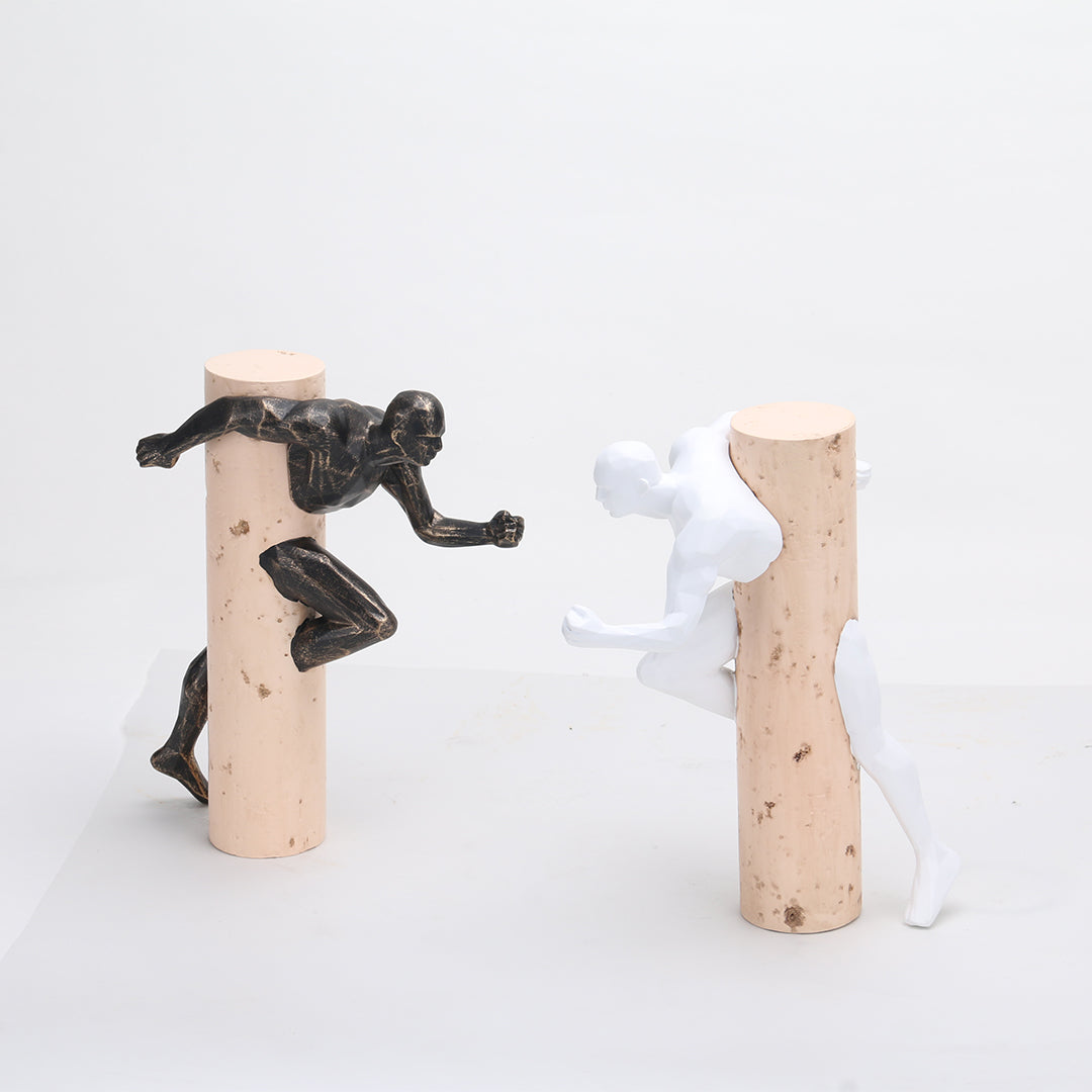 BEACON Running Man KA3123B home decor figurine, sleek modern sculpture, detailed design for contemporary interior decoration.