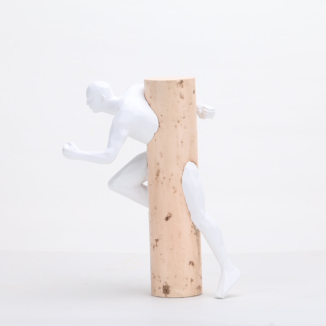 BEACON Running Man KA3123B home decor figurine in dynamic running pose, detailed design, perfect for modern interior decoration.