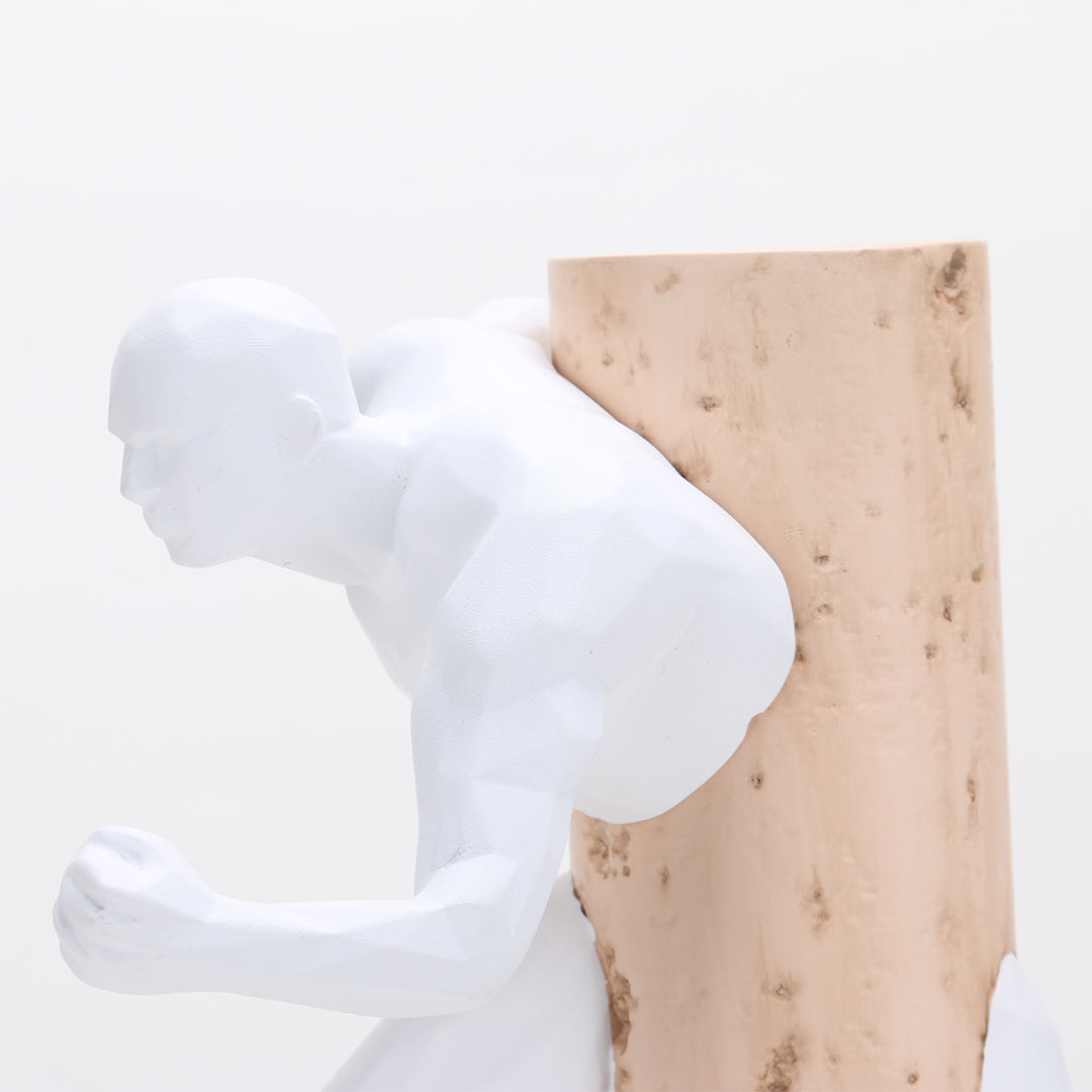 BEACON Running Man KA3123B home decor figurine, detailed figure showcasing a dynamic running pose for stylish interior decor