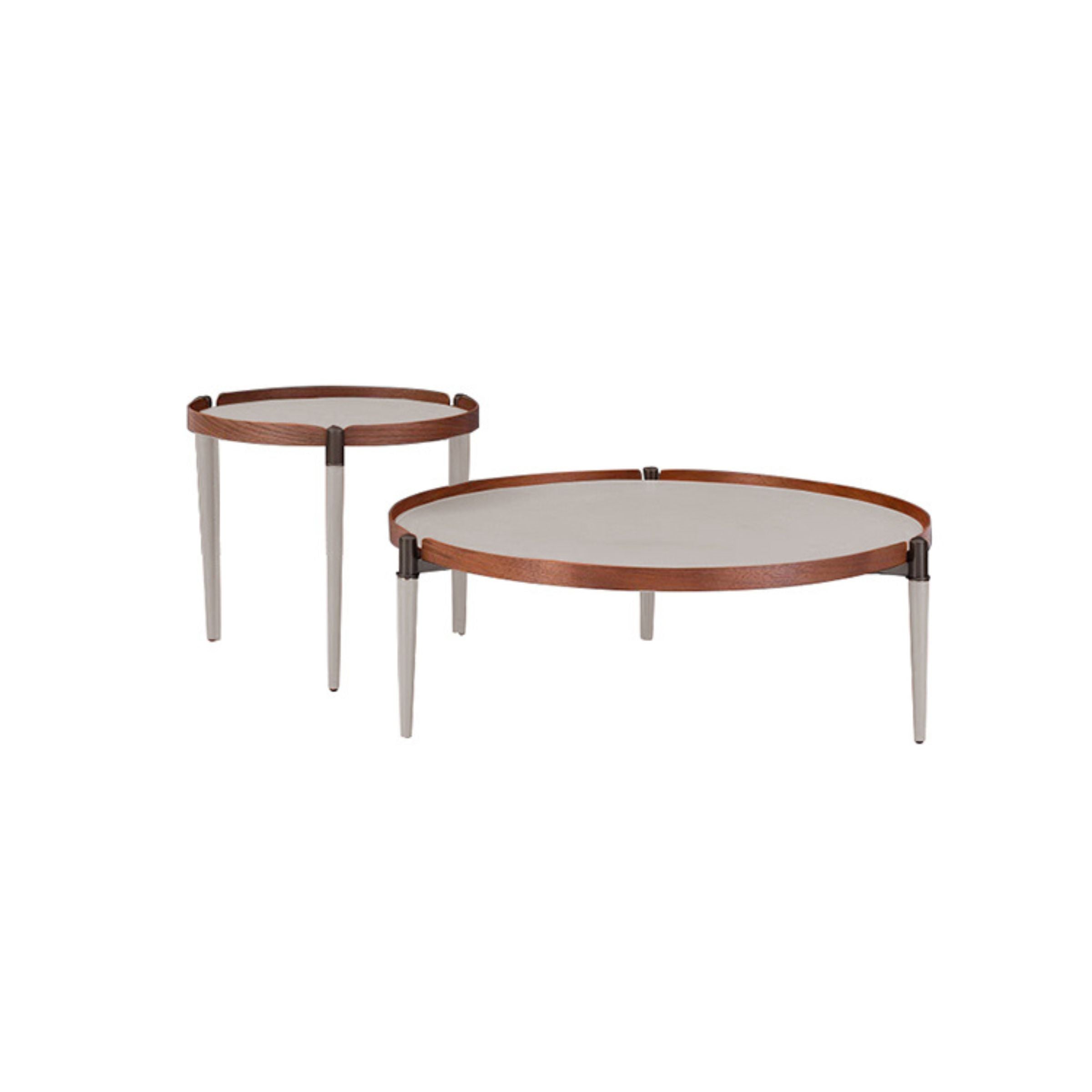 Saddle Leather Coffee Table  MLL-D17 -  Coffee tables - ebarza Furniture UAE | Shop Modern Furniture in Abu Dhabi & Dubai - مفروشات ايبازرا في الامارات | تسوق اثاث عصري وديكورات مميزة في دبي وابوظبي