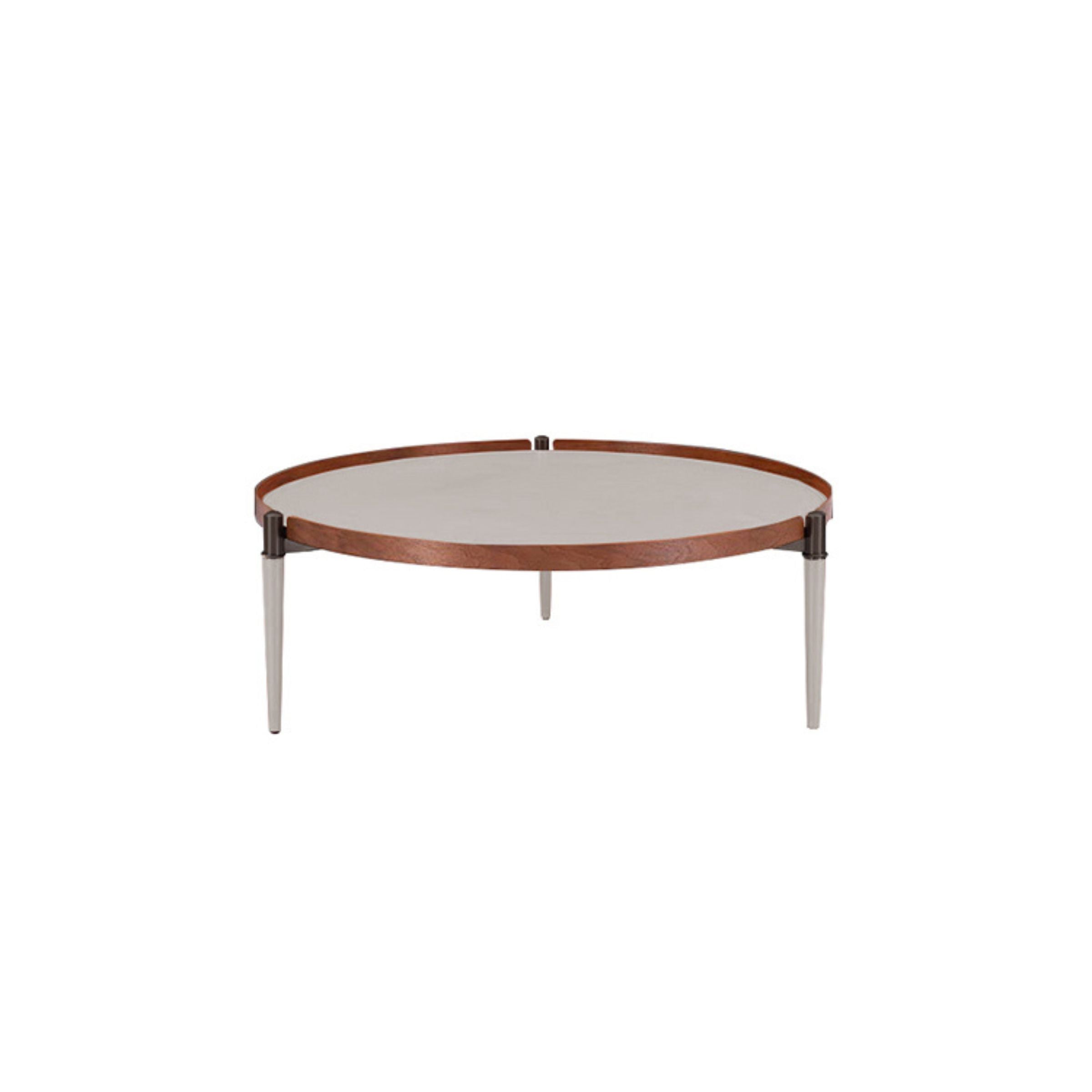 Saddle Leather Coffee Table  MLL-D17 -  Coffee tables - ebarza Furniture UAE | Shop Modern Furniture in Abu Dhabi & Dubai - مفروشات ايبازرا في الامارات | تسوق اثاث عصري وديكورات مميزة في دبي وابوظبي