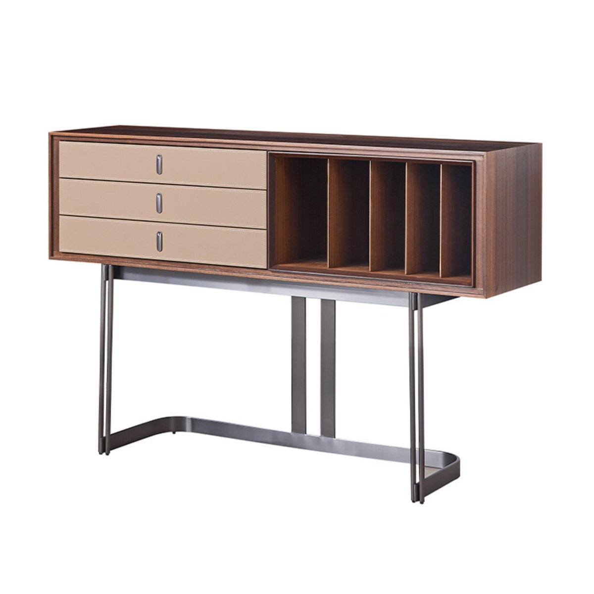 Bureau Saddle Leather Sideboard MLL-X01 | ebarza
