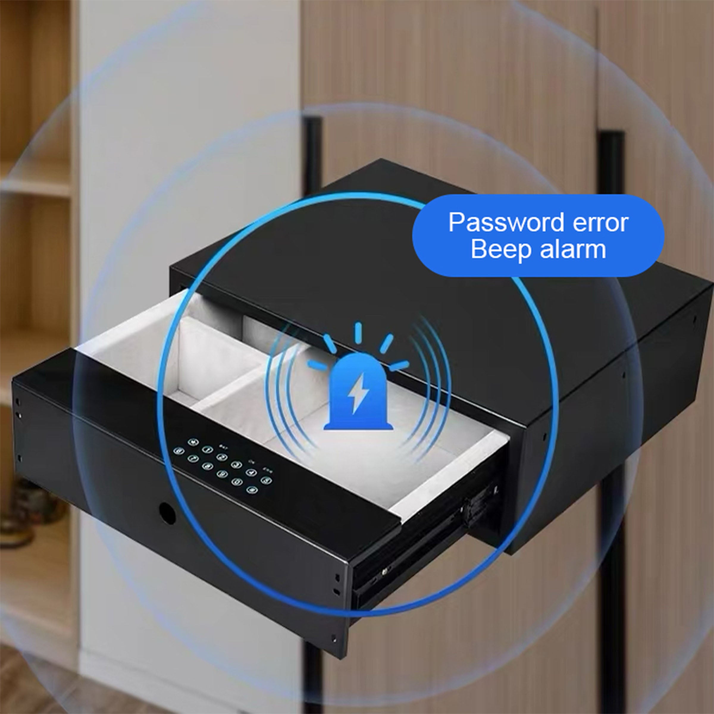 Safe Box Password Extraction-With Digital Password CH9-ST020-464*400*150mm-Black -  Safe Box - ebarza Furniture UAE | Shop Modern Furniture in Abu Dhabi & Dubai - مفروشات ايبازرا في الامارات | تسوق اثاث عصري وديكورات مميزة في دبي وابوظبي