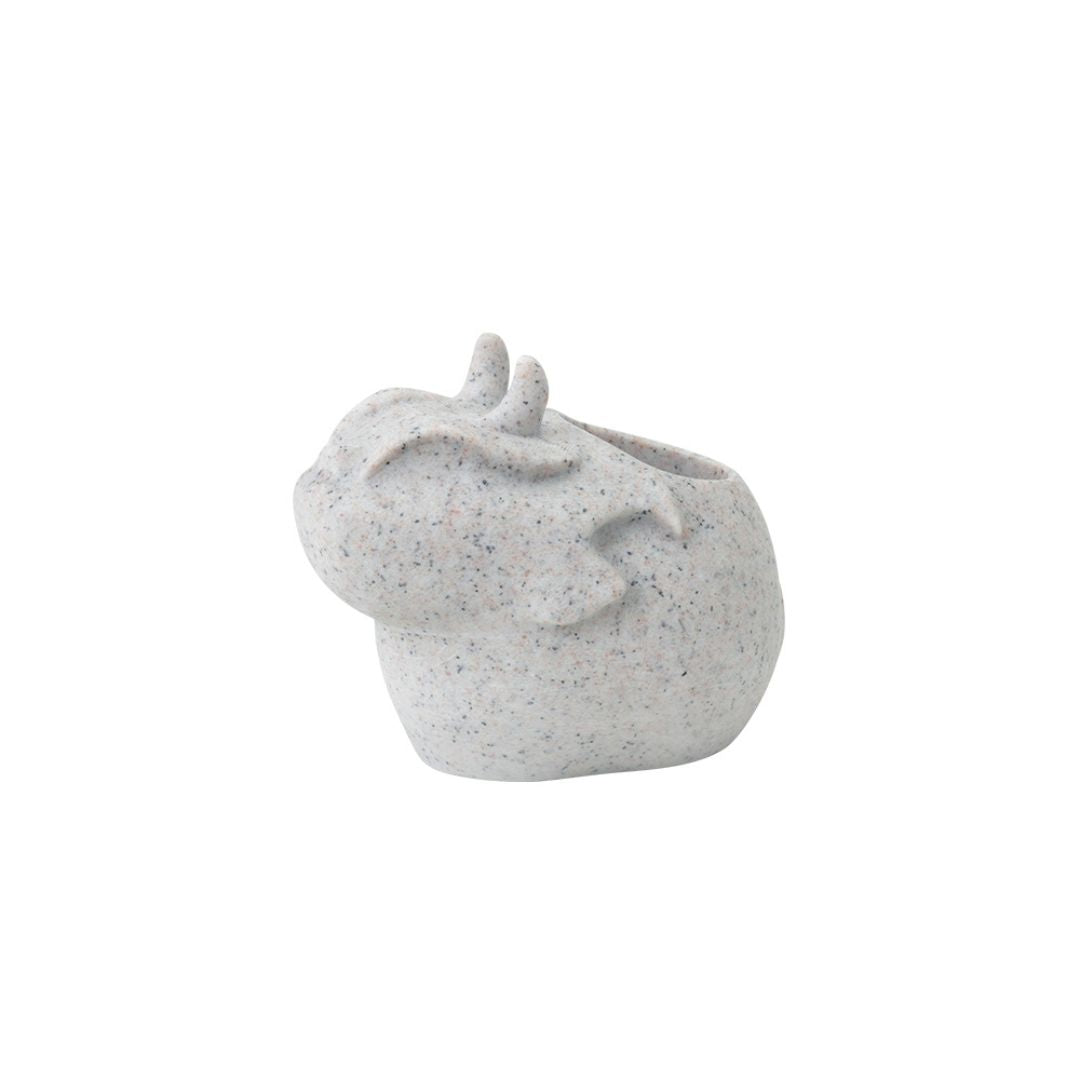 Sahara Dragon toothbrush holder from BEACON bathroom accessories, featuring a detailed dragon design in a ceramic finish.