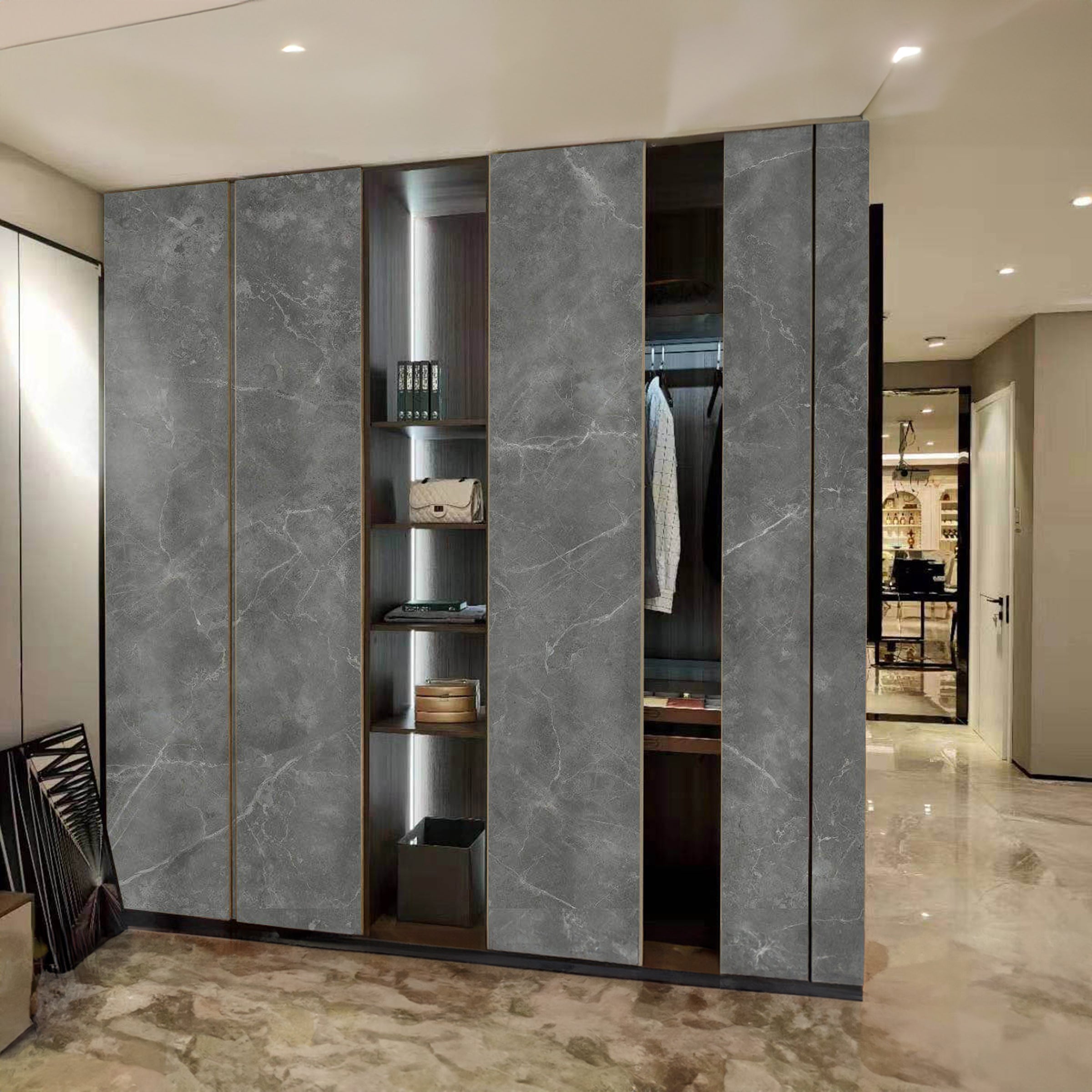 Sample of Super Matte UV MDF WQ775SM-Sample -  Wall panels samples - ebarza Furniture UAE | Shop Modern Furniture in Abu Dhabi & Dubai - مفروشات ايبازرا في الامارات | تسوق اثاث عصري وديكورات مميزة في دبي وابوظبي