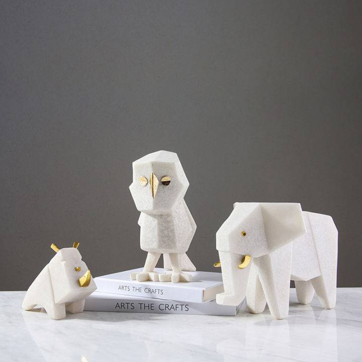 Sandstone Rhinoceros Fc-Sz2115 -  Home Decor Figurines | تمثال وحيد القرن الحجر الرملي - ebarza Furniture UAE | Shop Modern Furniture in Abu Dhabi & Dubai - مفروشات ايبازرا في الامارات | تسوق اثاث عصري وديكورات مميزة في دبي وابوظبي