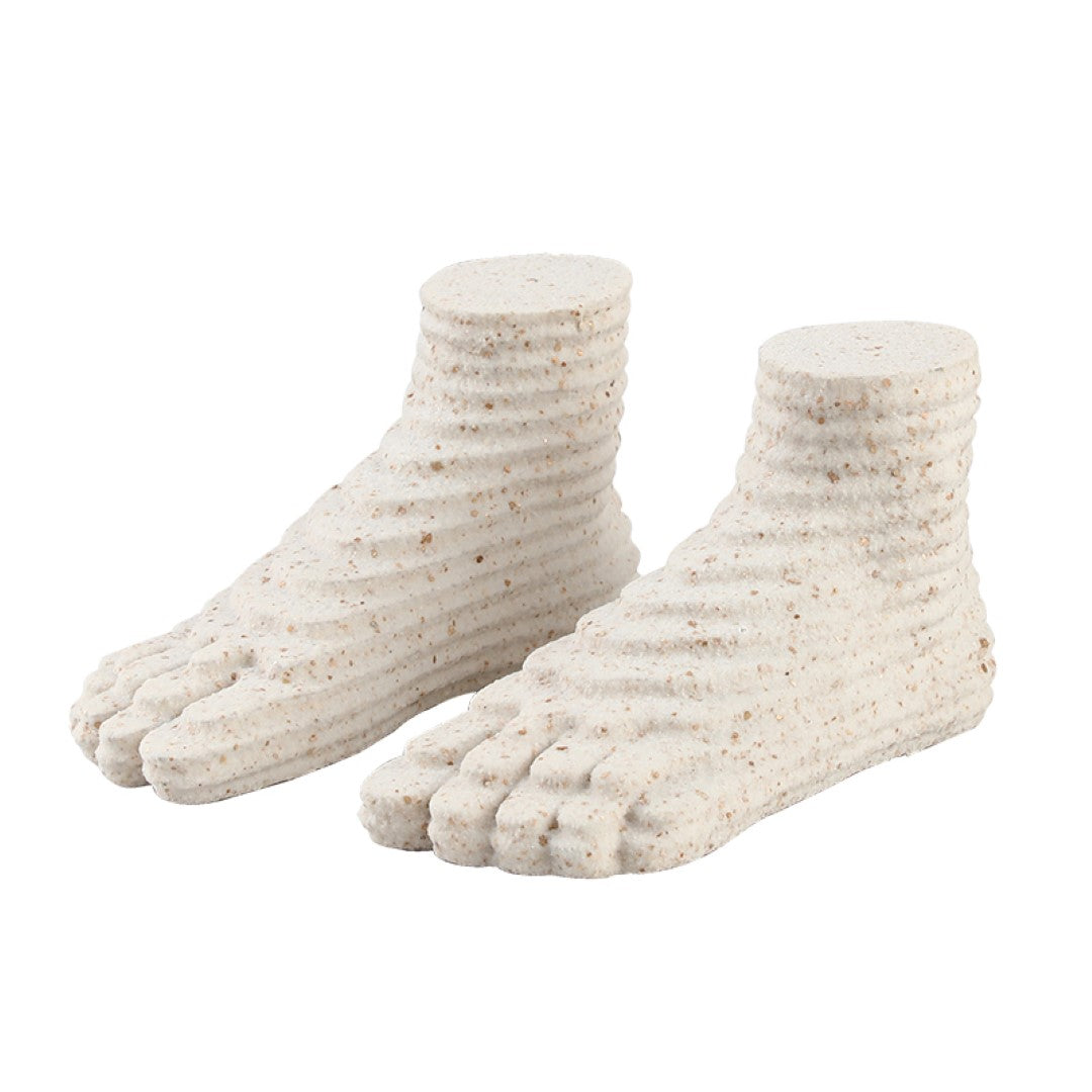 Sandy Feet FC-SZ24036 BEACON home decor figurine with sandy texture, ideal for stylish interior decoration.