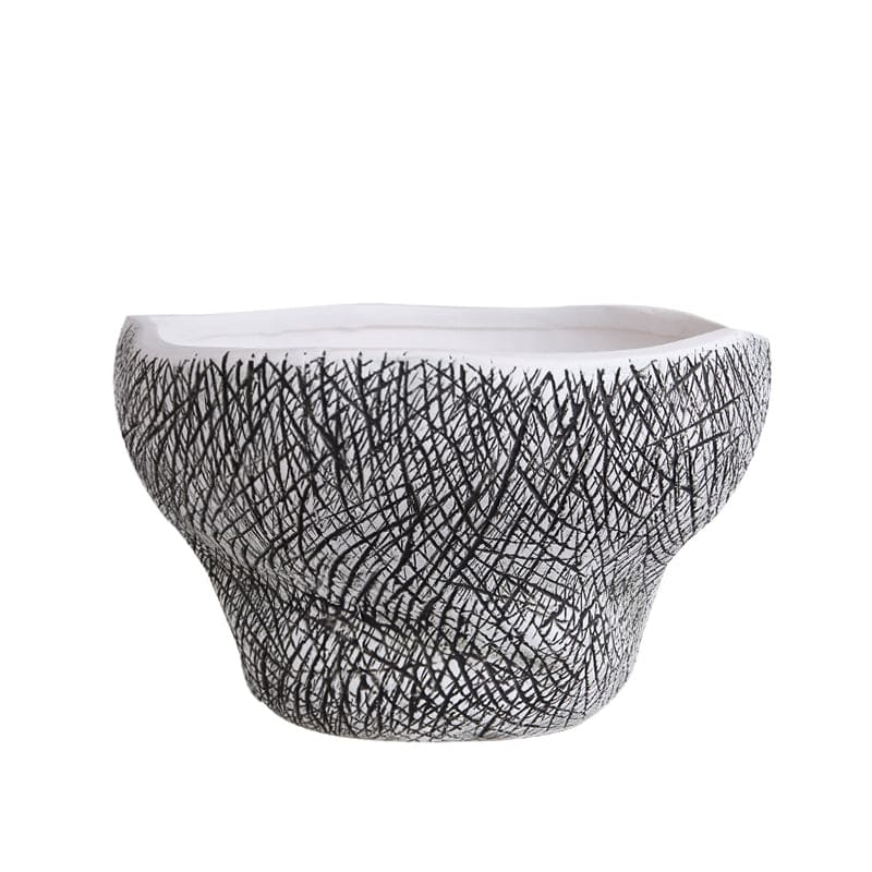Secant Ceramic Bowl Fa-D21064 -  Bowls | وعاء سيراميك مقسم - ebarza Furniture UAE | Shop Modern Furniture in Abu Dhabi & Dubai - مفروشات ايبازرا في الامارات | تسوق اثاث عصري وديكورات مميزة في دبي وابوظبي