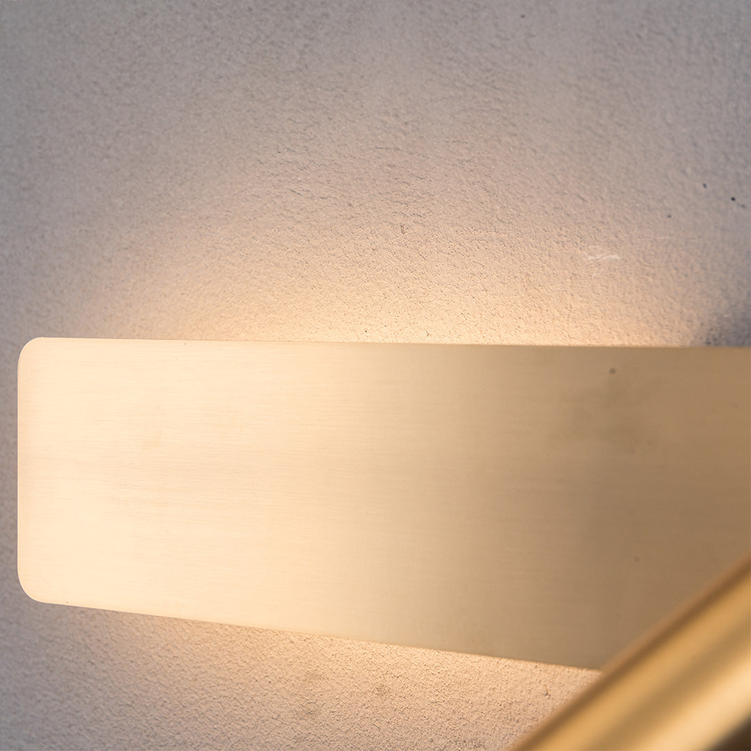 Seed Hotel Style Headboard/ Wall Reading Lamp Seed-WL 23-BR -  Wall Lamps - ebarza Furniture UAE | Shop Modern Furniture in Abu Dhabi & Dubai - مفروشات ايبازرا في الامارات | تسوق اثاث عصري وديكورات مميزة في دبي وابوظبي