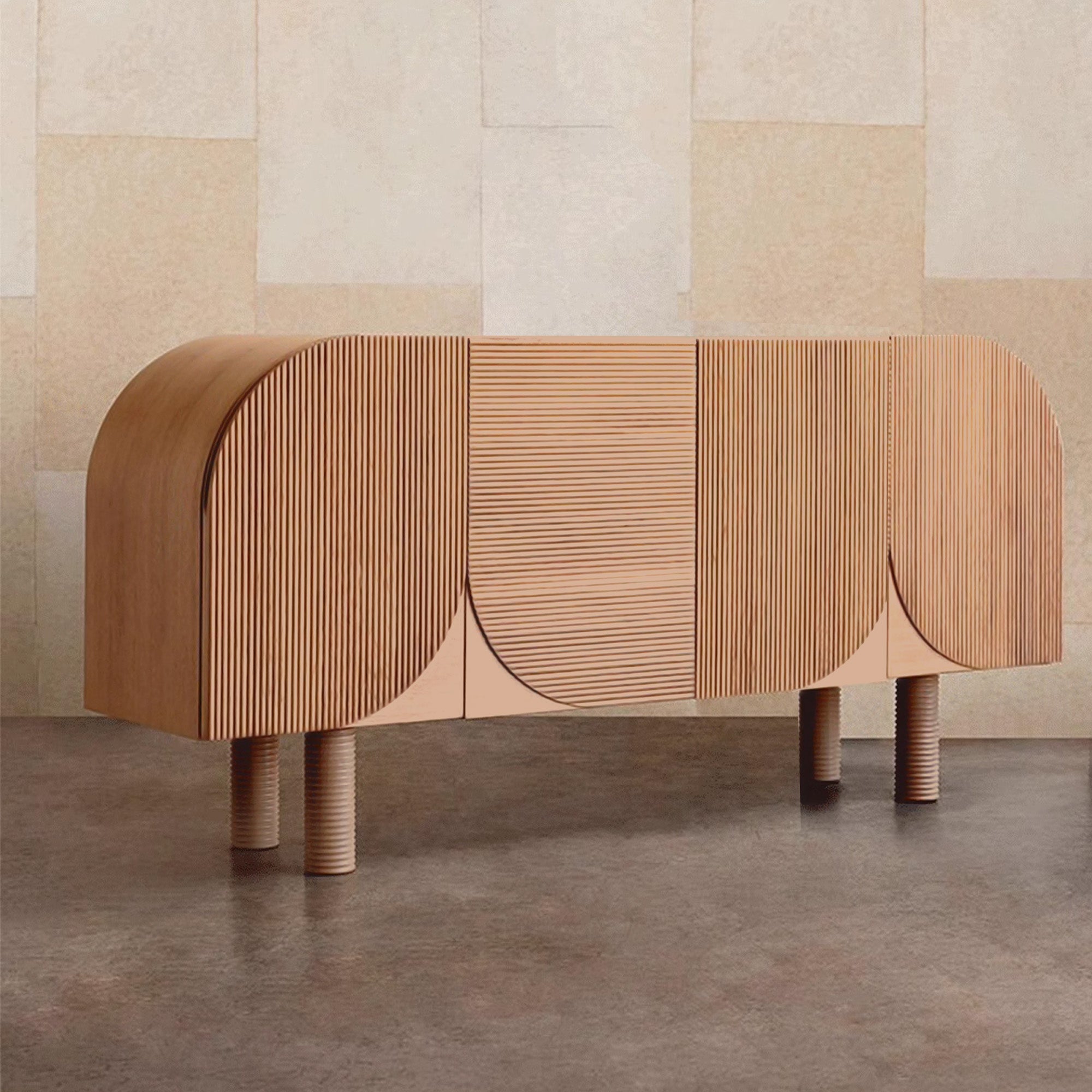 Serene Skyline Sideboard MLL-G07 -  Sideboards - ebarza Furniture UAE | Shop Modern Furniture in Abu Dhabi & Dubai - مفروشات ايبازرا في الامارات | تسوق اثاث عصري وديكورات مميزة في دبي وابوظبي