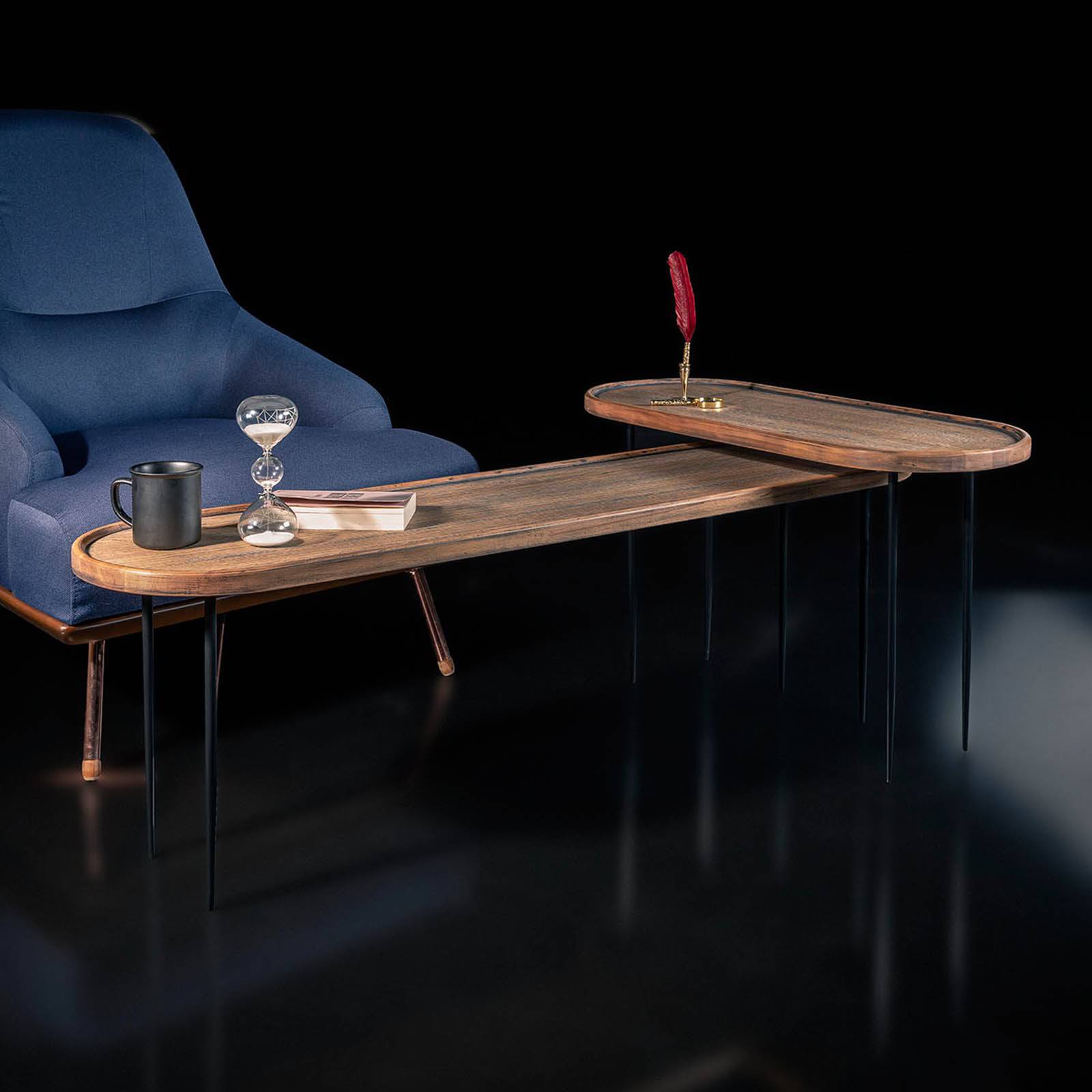 Set Of 2 Tiguan Center & Side Table -  Side Tables | مجموعه من طاولتان من تايجوان - ebarza Furniture UAE | Shop Modern Furniture in Abu Dhabi & Dubai - مفروشات ايبازرا في الامارات | تسوق اثاث عصري وديكورات مميزة في دبي وابوظبي