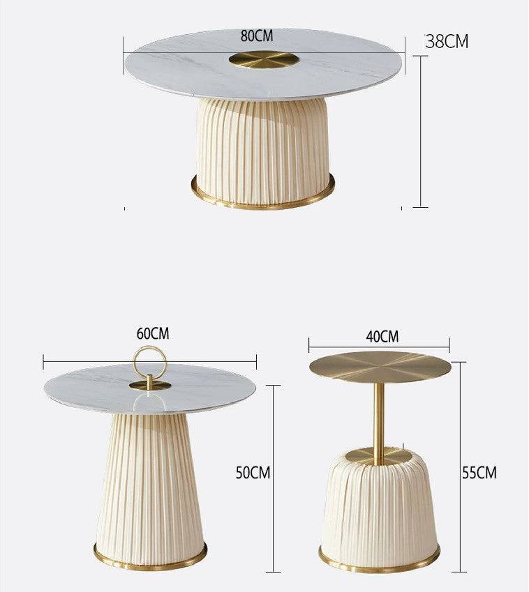 Set Of 3 Vardo Tables TG-445 -  Side Tables | مجموعة من 3 طاولات فاردو - ebarza Furniture UAE | Shop Modern Furniture in Abu Dhabi & Dubai - مفروشات ايبازرا في الامارات | تسوق اثاث عصري وديكورات مميزة في دبي وابوظبي
