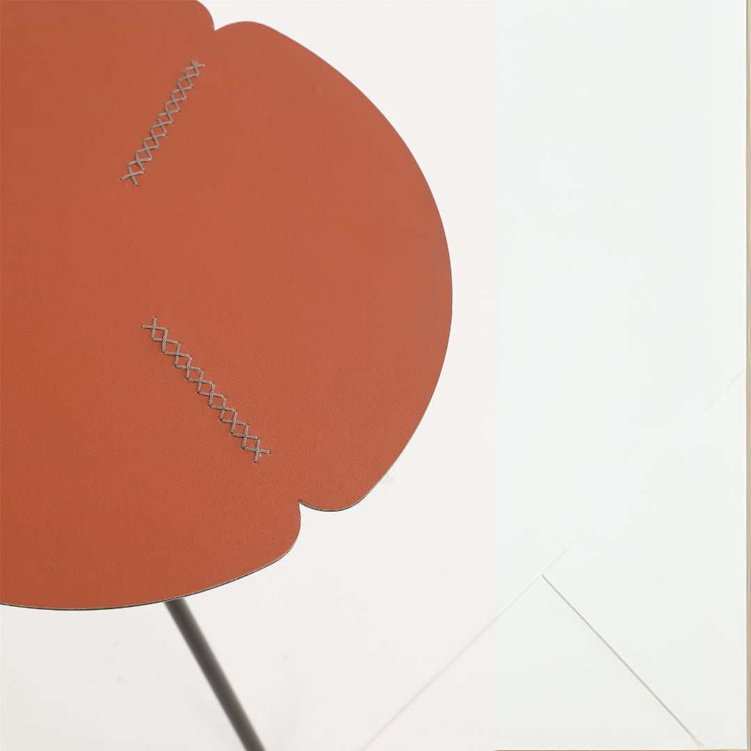 Beacon Civil side table LWL25000 with a sleek wooden top and metal legs, ideal for living room or bedroom decor.
