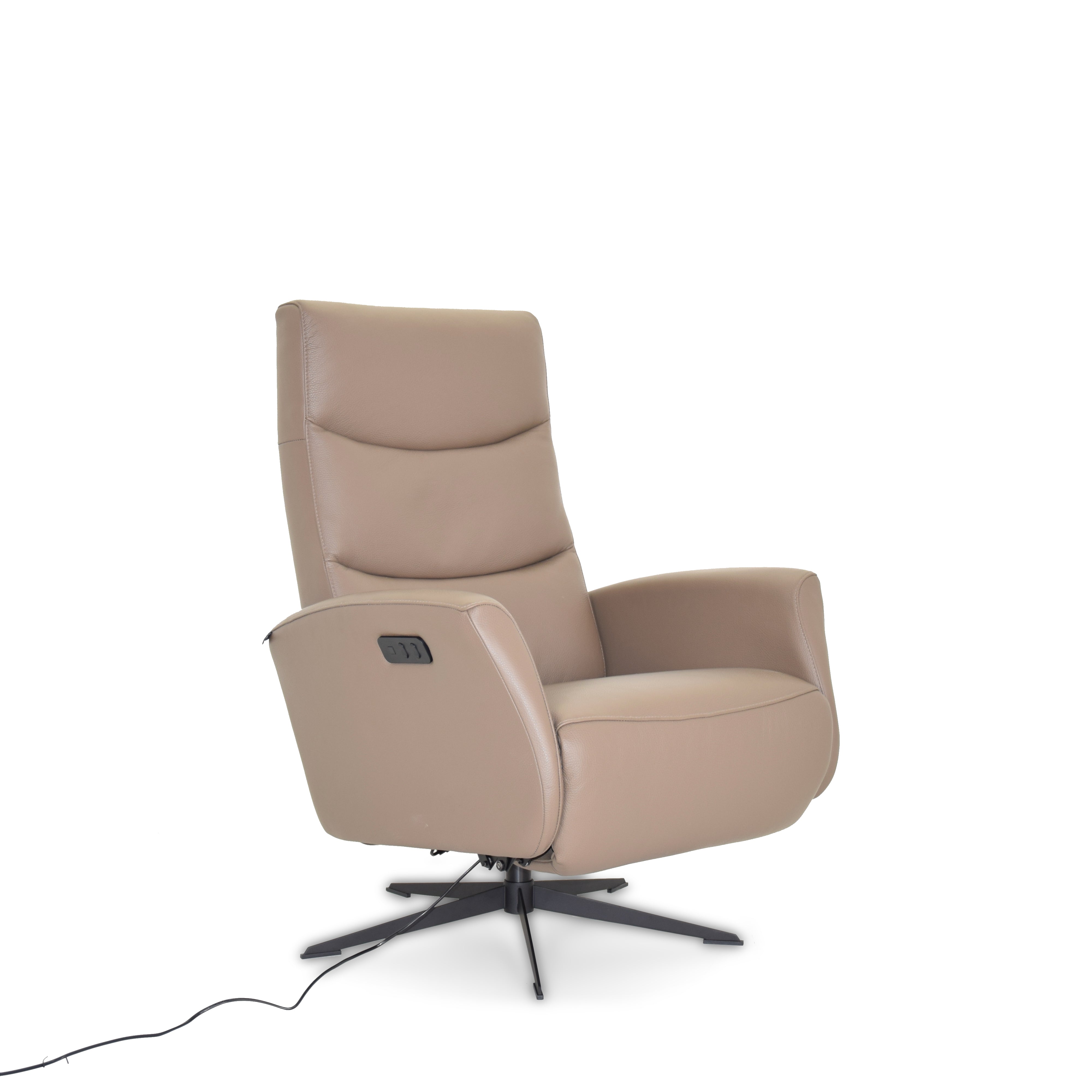 Silence Relaxing Swivel And Electric Recliner Lounge Chair Hkp-8005F3El2 -  Lounge Chairs | الاسترخاء كرسي استرخاء دوار وكهربائي - ebarza Furniture UAE | Shop Modern Furniture in Abu Dhabi & Dubai - مفروشات ايبازرا في الامارات | تسوق اثاث عصري وديكورات مميزة في دبي وابوظبي