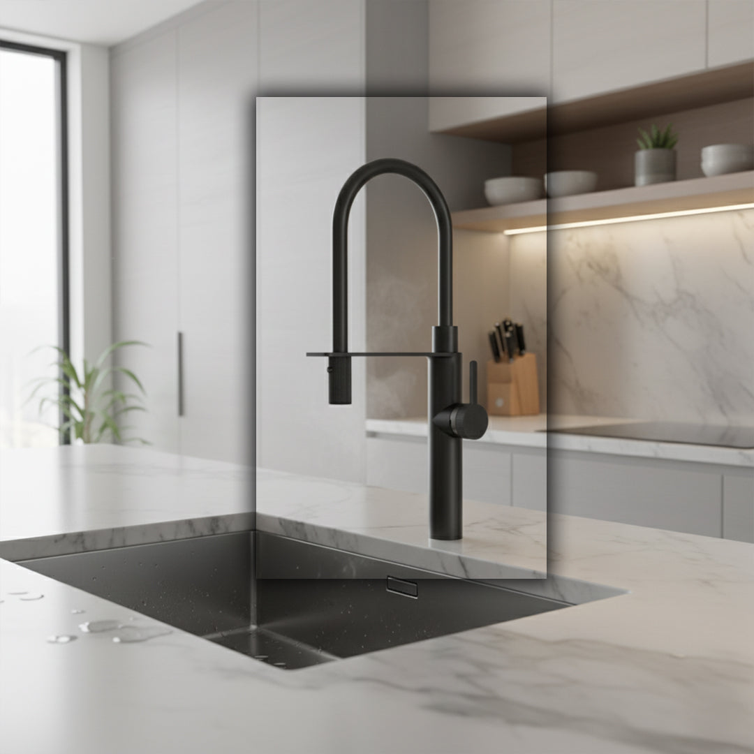 BEACON single-lever kitchen water tap mixer from the Bathroom Accessories collection, model 15 2101AGM, for easy water control