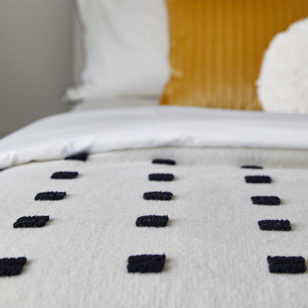 BEACON Orlando wool blend blanket featuring soft, cozy fabric and a stylish design, perfect for adding warmth to your home.