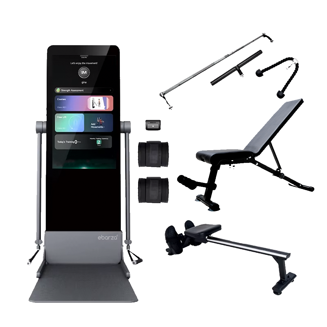 BEACON smart home gym mirror platform with integrated intelligent training mirror for interactive workouts.