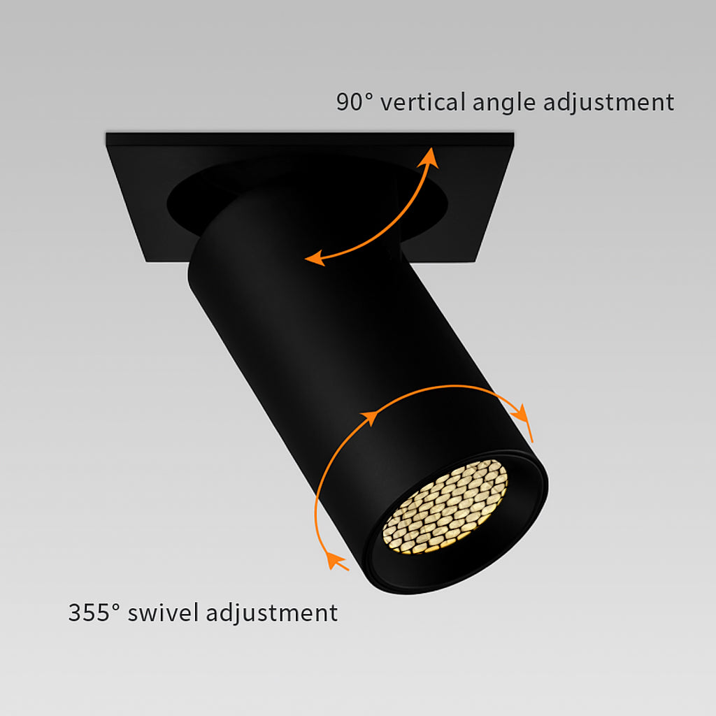 BEACON smart track light YND-V323-1 mounted on ceiling, adjustable LED lighting fixture for modern interior illumination.