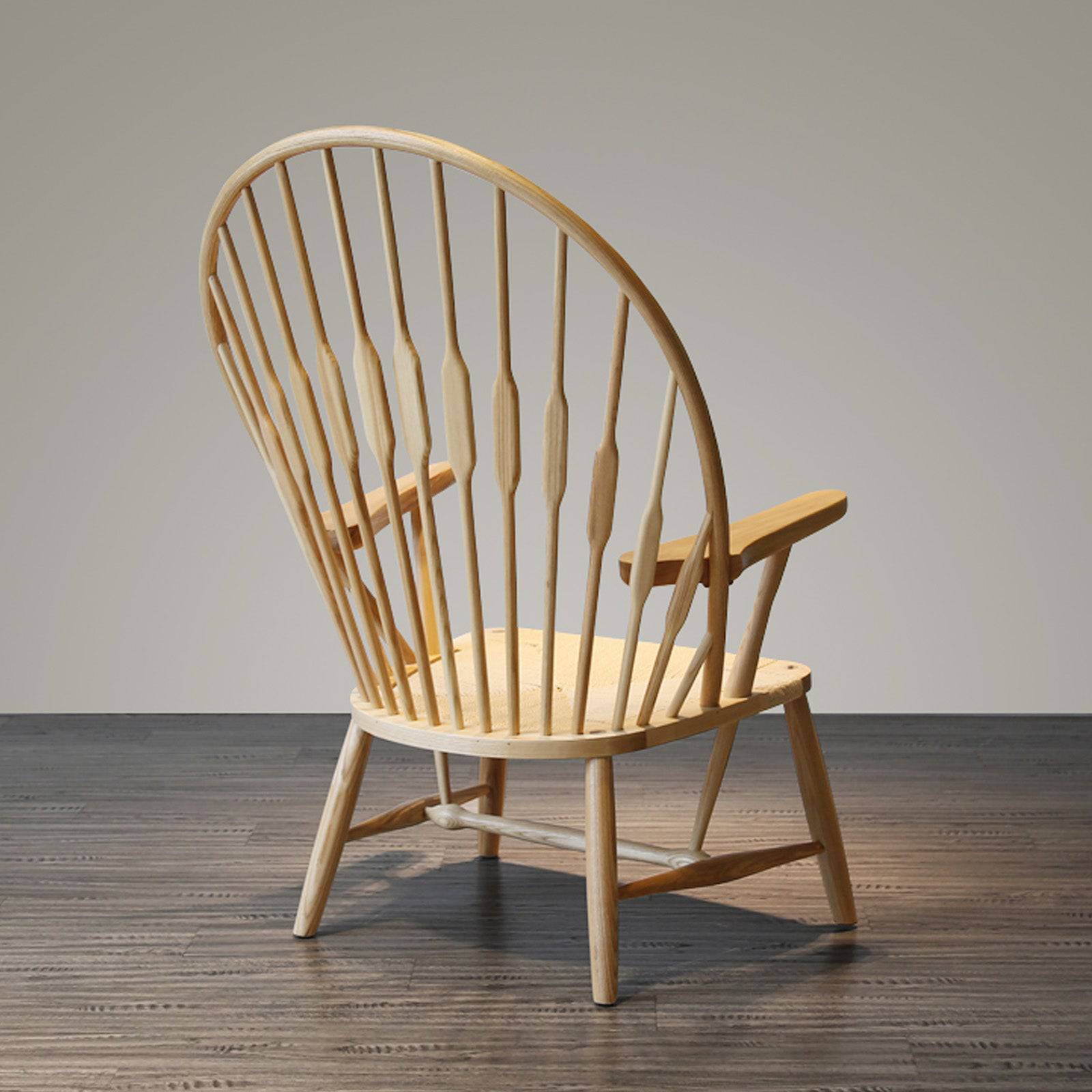 Solid Wood And Cord Lounge Chair  Ws-016 -  Lounge Chairs | كرسي صالة من الخشب الصلب وسلك - ebarza Furniture UAE | Shop Modern Furniture in Abu Dhabi & Dubai - مفروشات ايبازرا في الامارات | تسوق اثاث عصري وديكورات مميزة في دبي وابوظبي