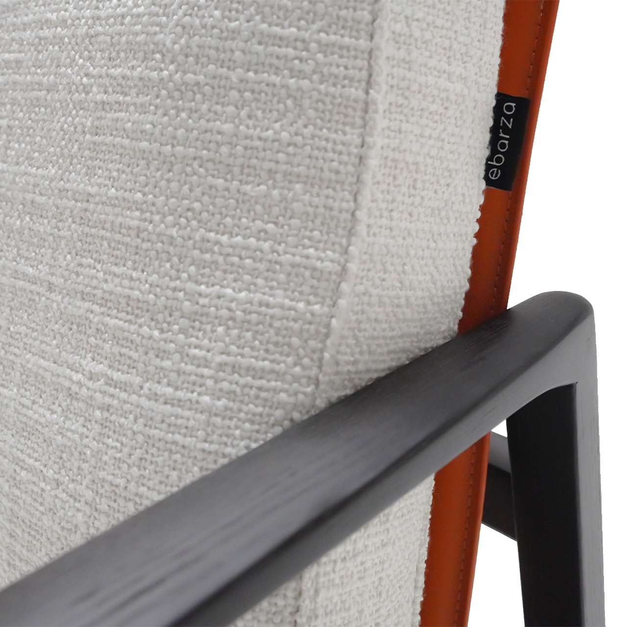 Solid Wood And Saddle Leather Armchair MLL-A106 -  Armchairs - ebarza Furniture UAE | Shop Modern Furniture in Abu Dhabi & Dubai - مفروشات ايبازرا في الامارات | تسوق اثاث عصري وديكورات مميزة في دبي وابوظبي