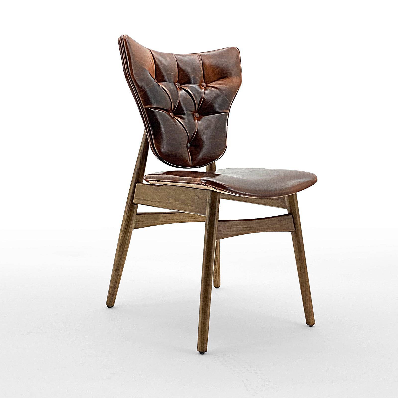 Solo Flora Lounge Chair Solo-Vintage Brown -  Lounge Chairs | كرسي صالة سولو فلورا - ebarza Furniture UAE | Shop Modern Furniture in Abu Dhabi & Dubai - مفروشات ايبازرا في الامارات | تسوق اثاث عصري وديكورات مميزة في دبي وابوظبي