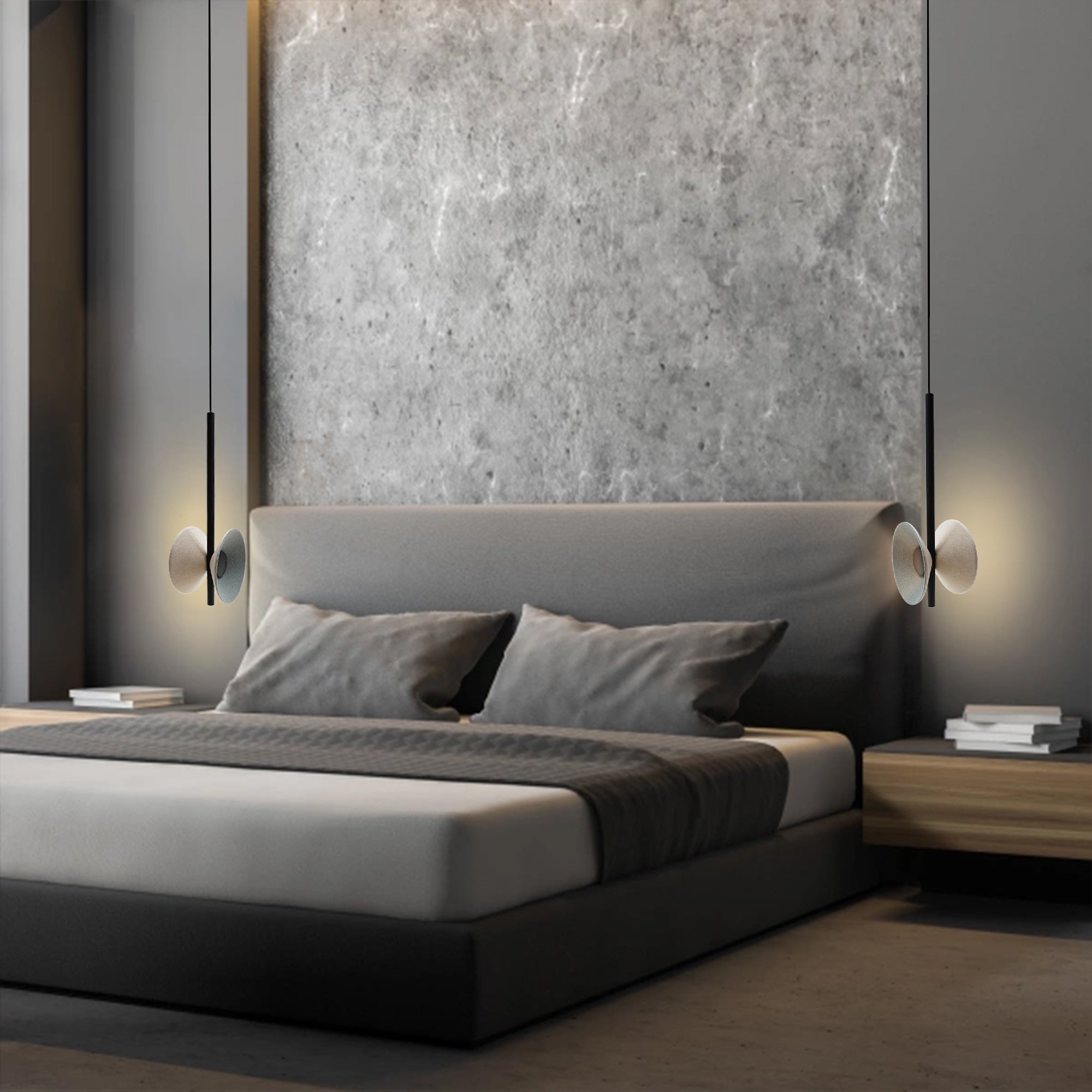 BEACON Sonic Pendant Lamp FY-PEA383-A hanging design with smooth, modern shape for contemporary interior lighting.