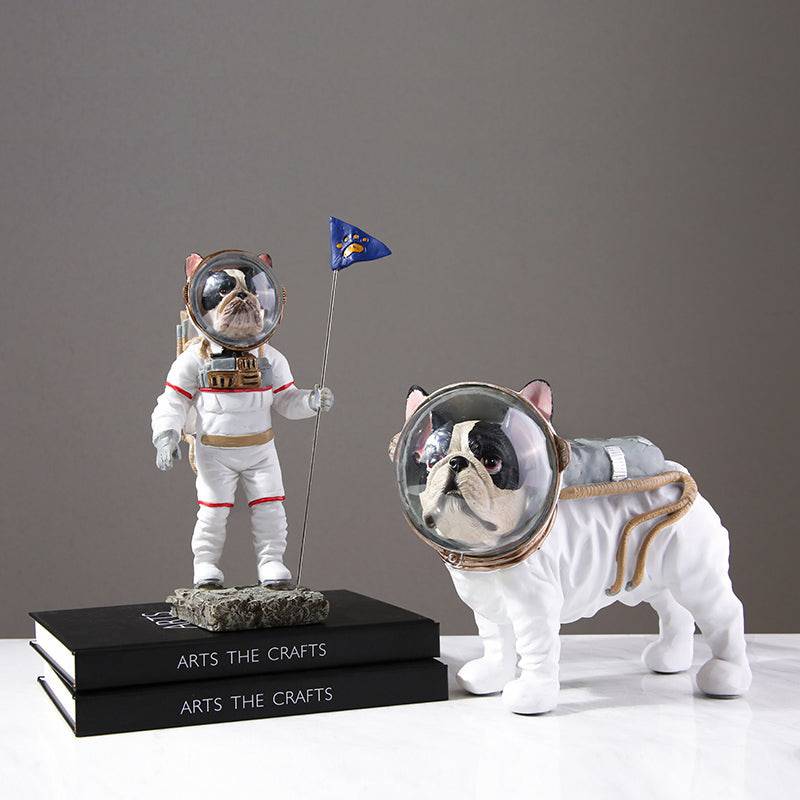 Space Dog Fa-Sz1807A -  Home Decor Figurines | تمثال كلب الفضاء - ebarza Furniture UAE | Shop Modern Furniture in Abu Dhabi & Dubai - مفروشات ايبازرا في الامارات | تسوق اثاث عصري وديكورات مميزة في دبي وابوظبي
