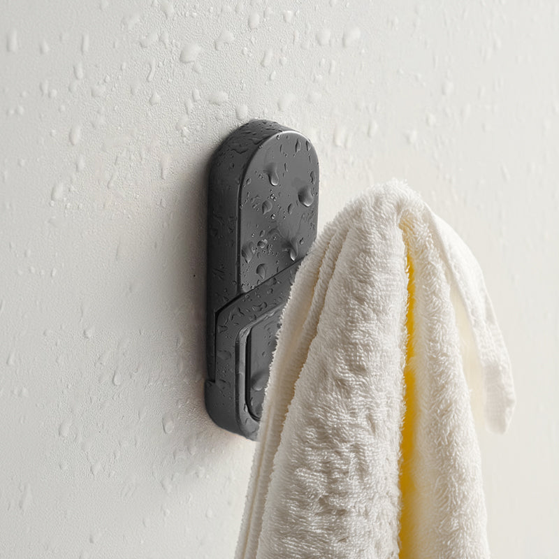 Stainless steel bathroom towel hook from BEACON, designed for hanging towels and robes with a sleek, modern look.