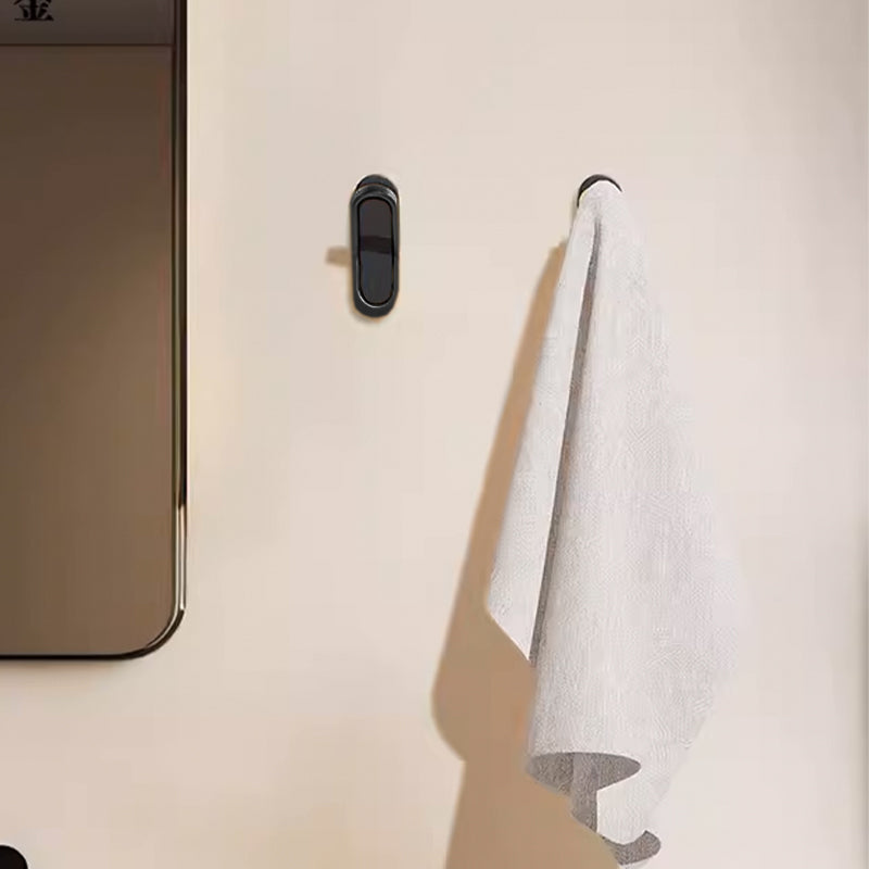Stainless steel bathroom towel hook from BEACON/KARDG, sturdy wall-mounted towel hanger with sleek finish.