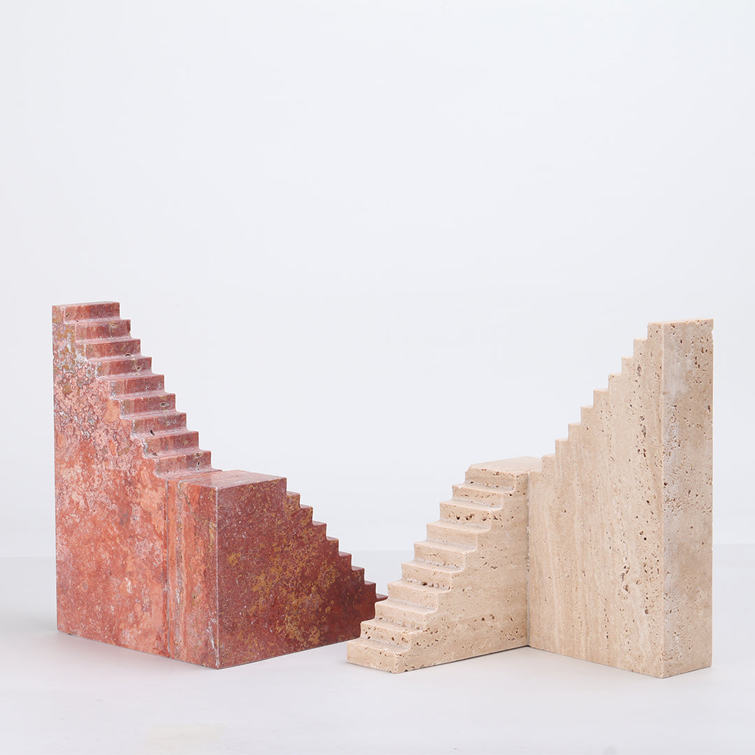 BEACON stair sculpture KA3020A home decor figurine featuring a modern abstract stair design.