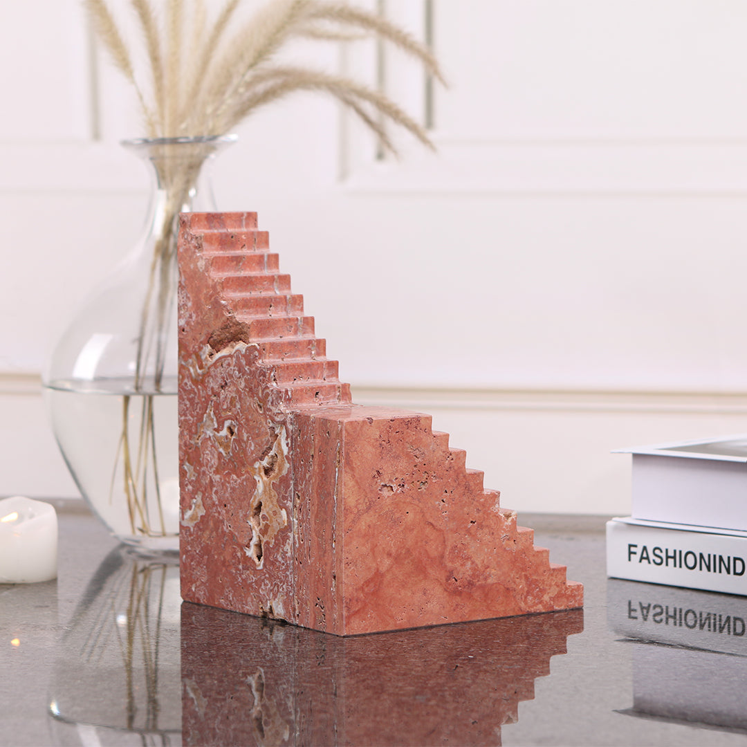 BEACON Stair Sculpture KA3020A home decor figurine featuring a modern staircase design, ideal for stylish interior decoration.