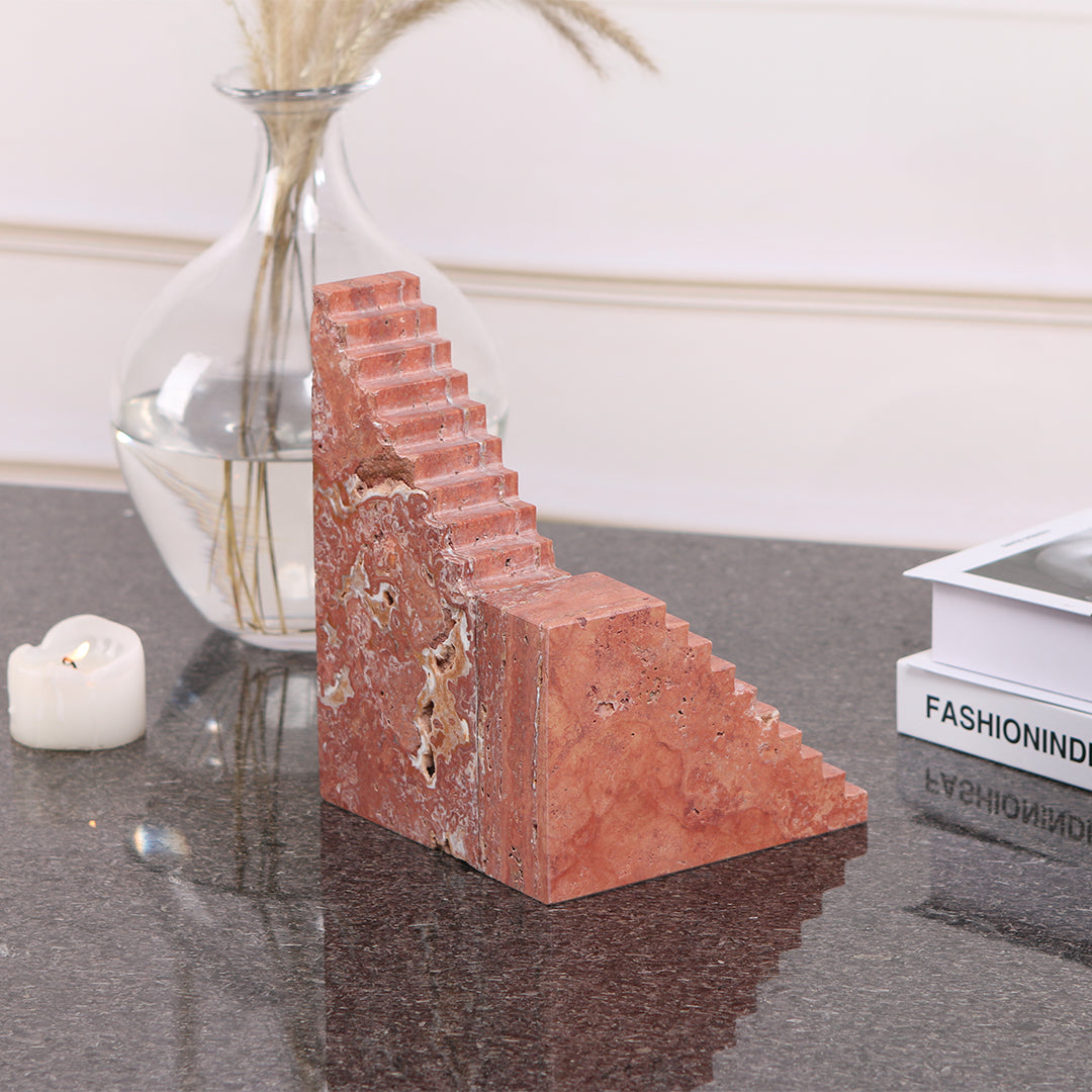 BEACON stair sculpture KA3020A home decor figurine with modern staircase design, decorative sculpture for interior decoration.