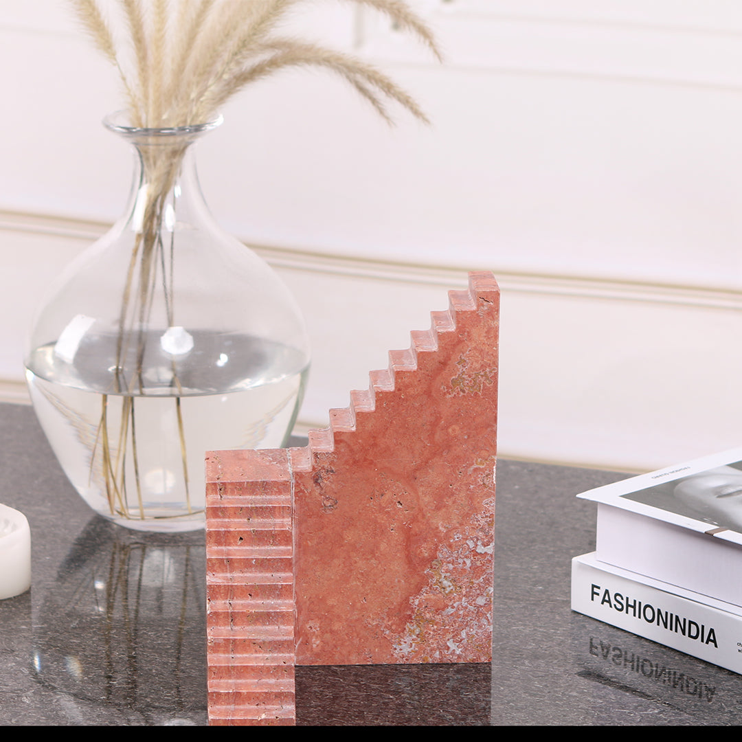 BEACON Stair Sculpture KA3020A home decor figurine featuring a modern staircase design, ideal for stylish interior decoration.