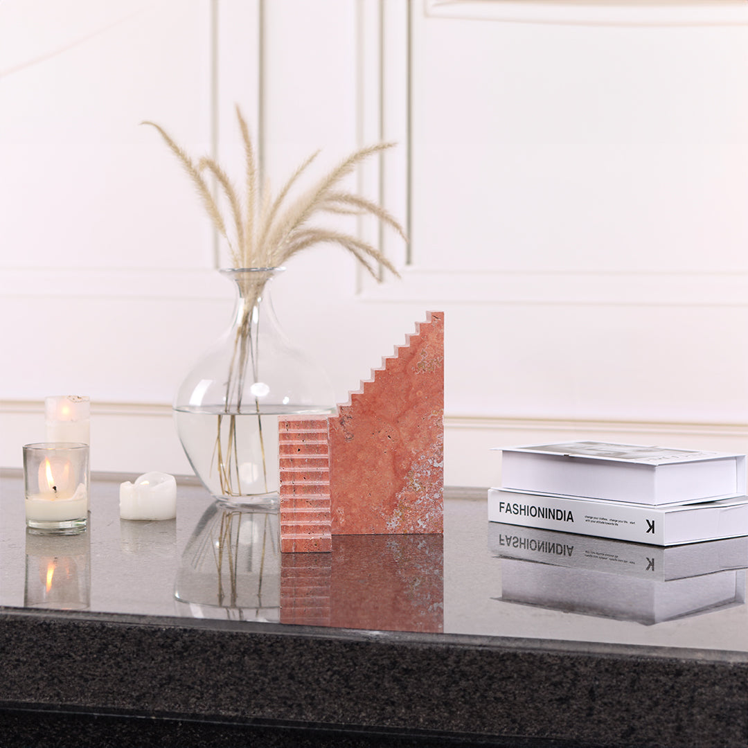 BEACON stair sculpture KA3020A home decor figurine featuring a modern staircase design.