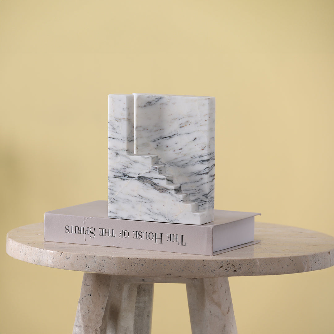 BEACON staircase sculpture KA3044A home decor figurine featuring a modern, abstract staircase design for stylish interior decoration