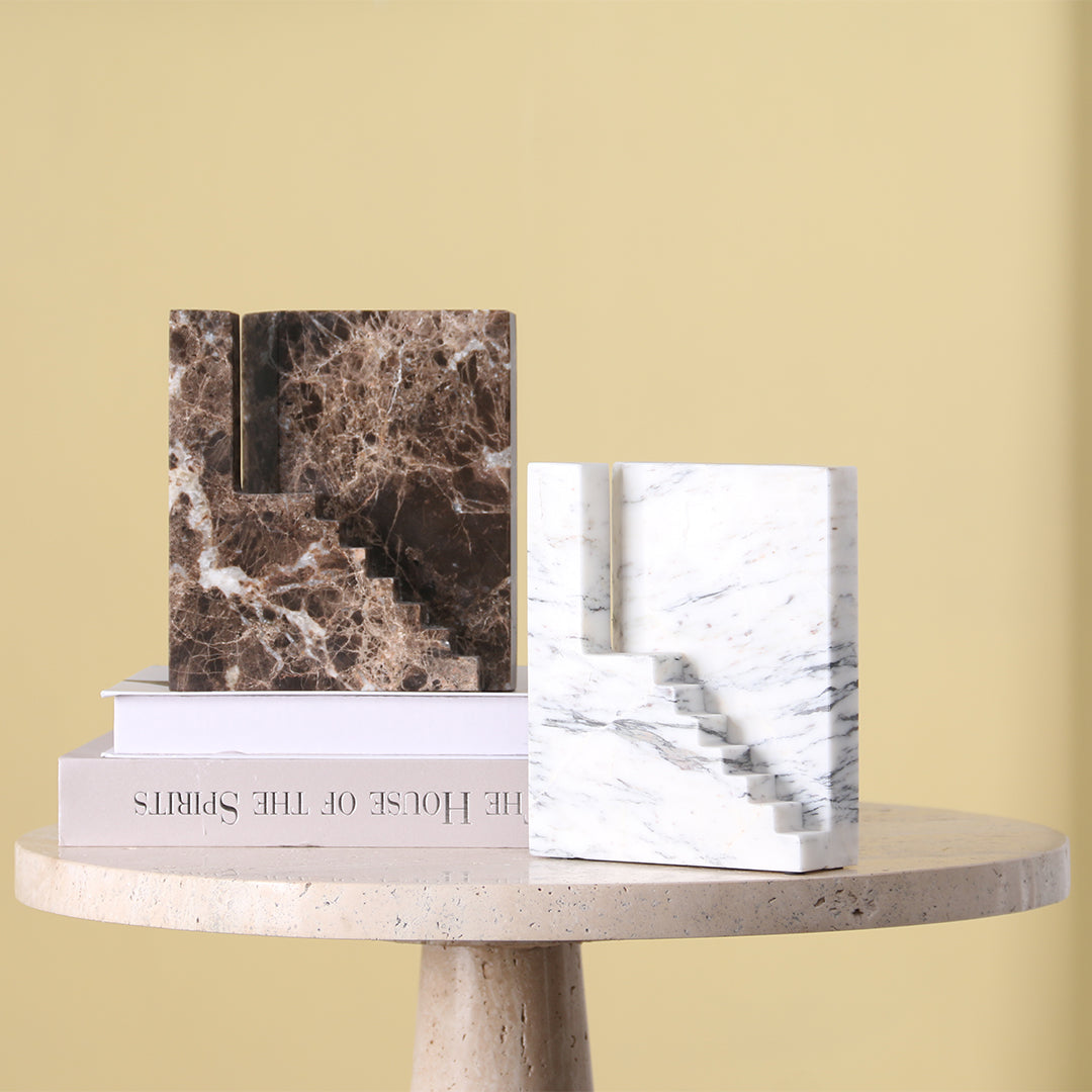 BEACON staircase sculpture KA3044B home decor figurine showcasing a detailed staircase design for stylish interior accents.