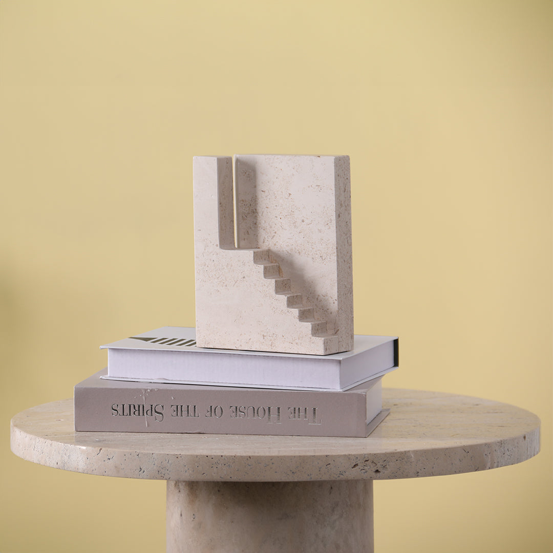 BEACON staircase sculpture KA3044B home decor figurine featuring a detailed, modern staircase design for stylish interior decoration.