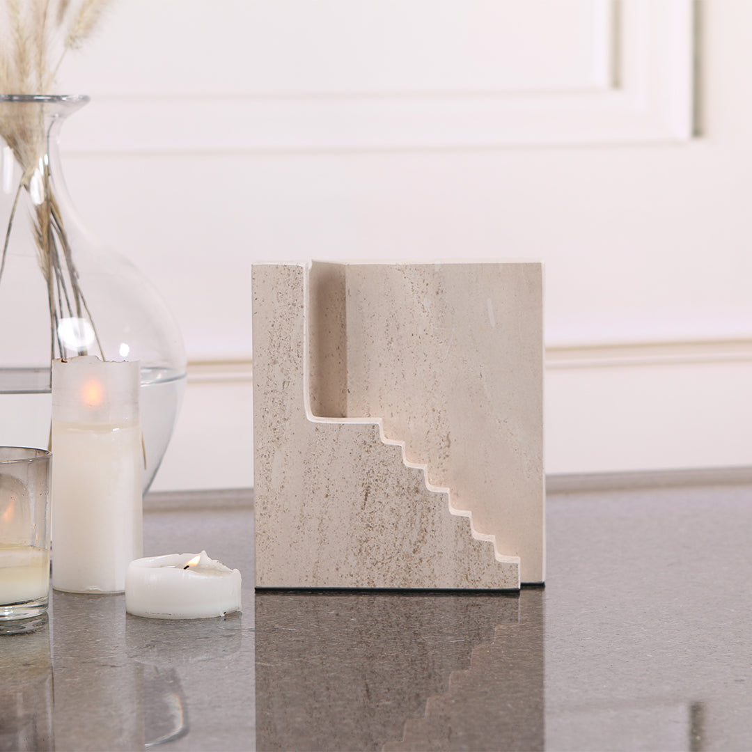 BEACON staircase sculpture KA3044B home decor figurine showing a detailed, modern staircase design for stylish interior decoration