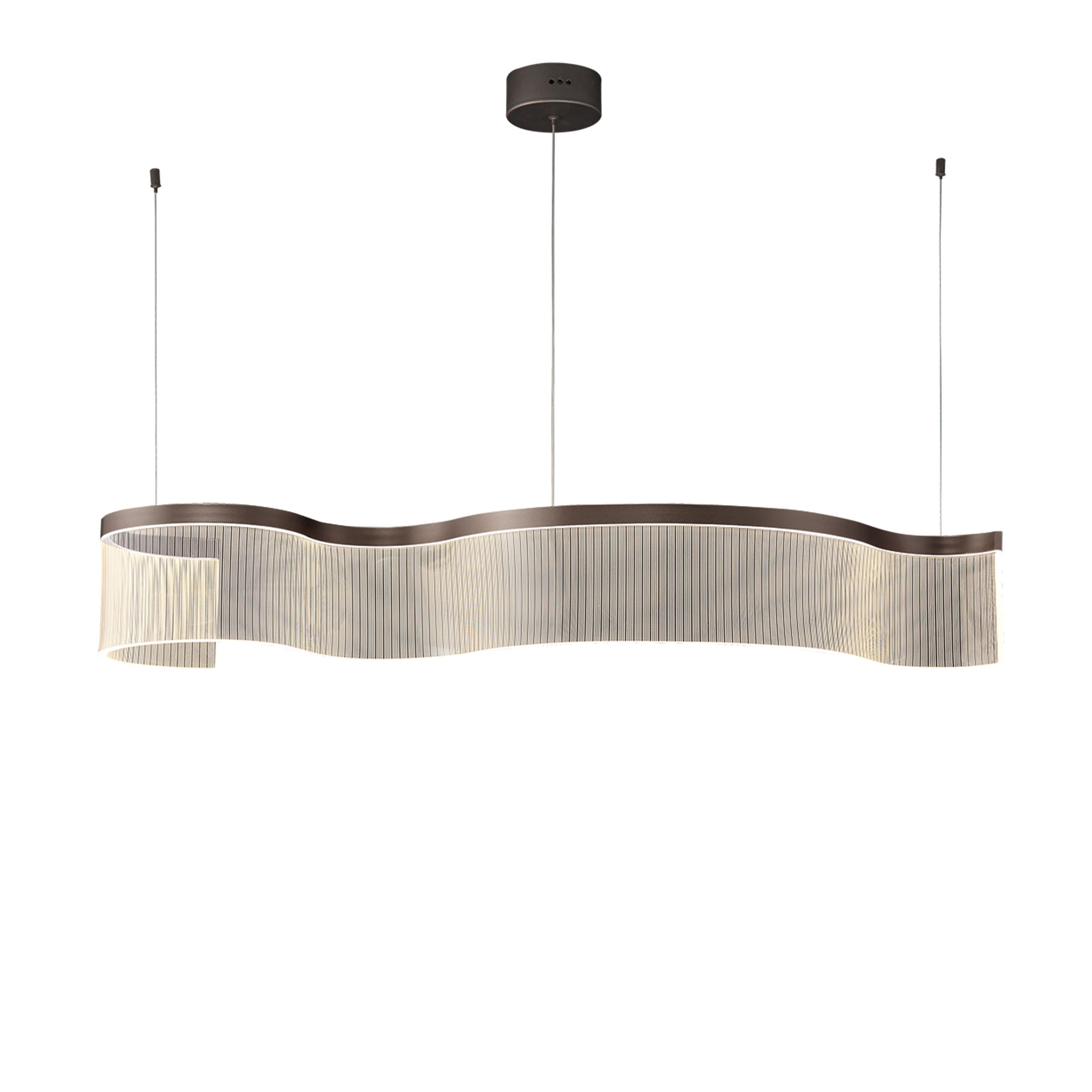 BEACON Stardust Swirl Pendant Lamp, 100x29.5cm, modern design with starry swirl pattern, suitable for contemporary interiors.