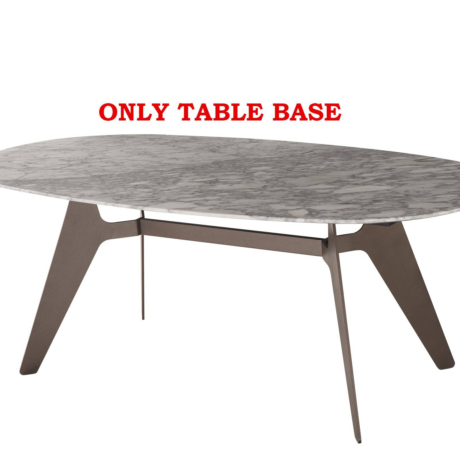 Steel Dining Table Legs Dt012-Legs -  Table bases | أرجل طاولة الطعام الفولاذية - ebarza Furniture UAE | Shop Modern Furniture in Abu Dhabi & Dubai - مفروشات ايبازرا في الامارات | تسوق اثاث عصري وديكورات مميزة في دبي وابوظبي