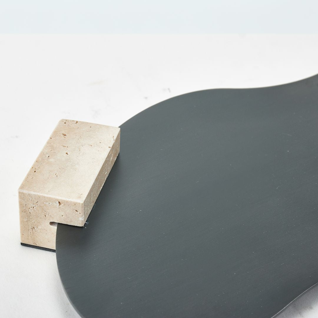 Steel tray G0978A by BEACON, sturdy metal tray with a smooth surface suitable for serving or storage.