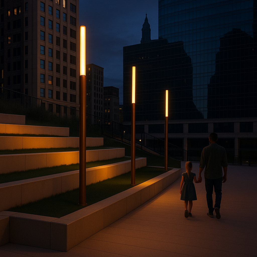 Sticky Outdoor Lamp LWC514-2000 -  Outdoor lightings - ebarza Furniture UAE | Shop Modern Furniture in Abu Dhabi & Dubai - مفروشات ايبازرا في الامارات | تسوق اثاث عصري وديكورات مميزة في دبي وابوظبي