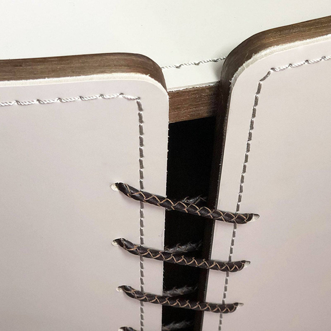 Paris Powder coated Steel, Microfiber leather , Glass Top Side Table